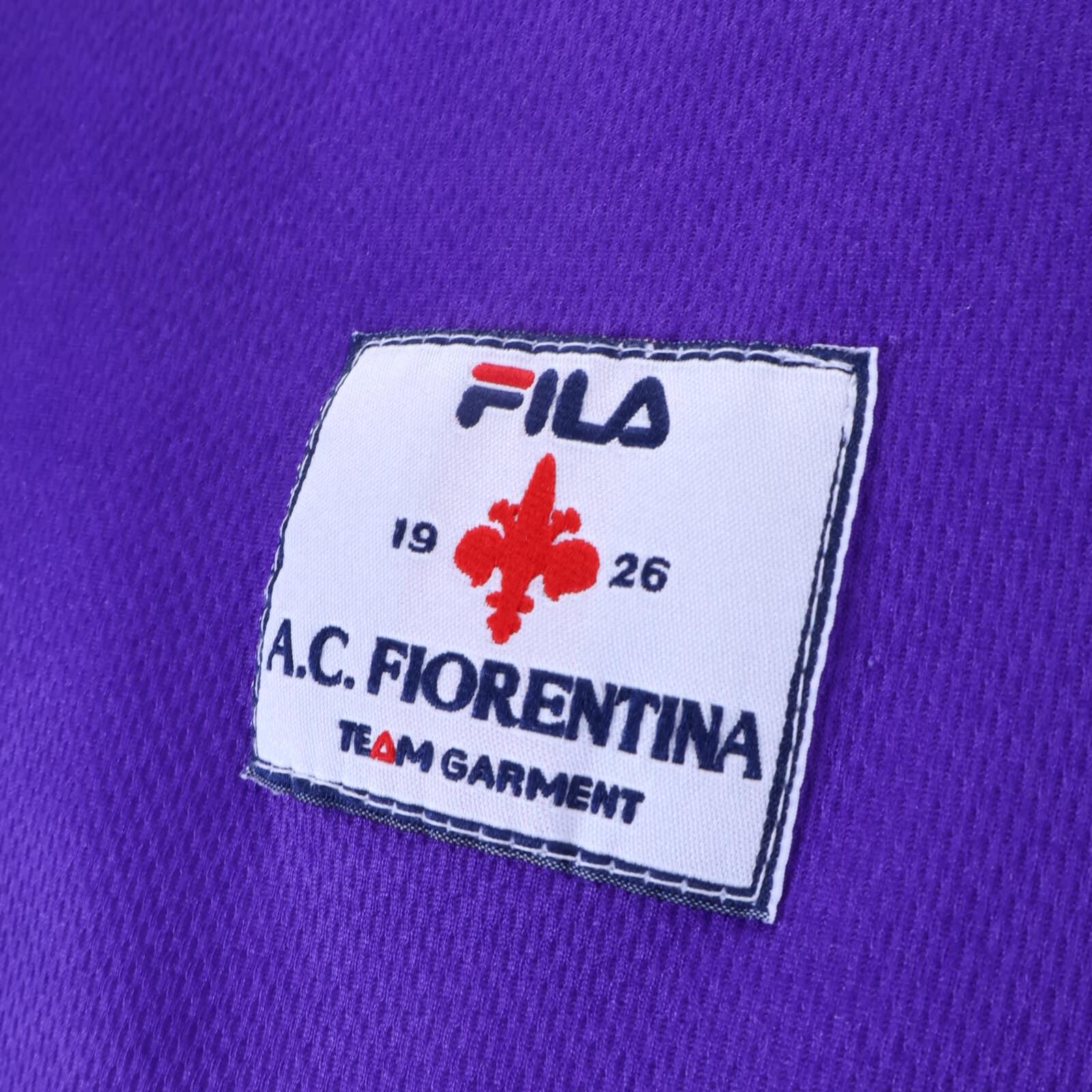 Fiorentina Batistuta #9 1998/99 Home Shirt - L