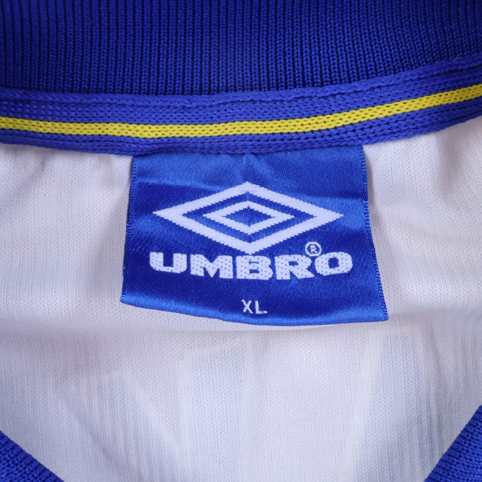Chelsea Babayaro #3 1998/00 Away Pro Shirt - XL