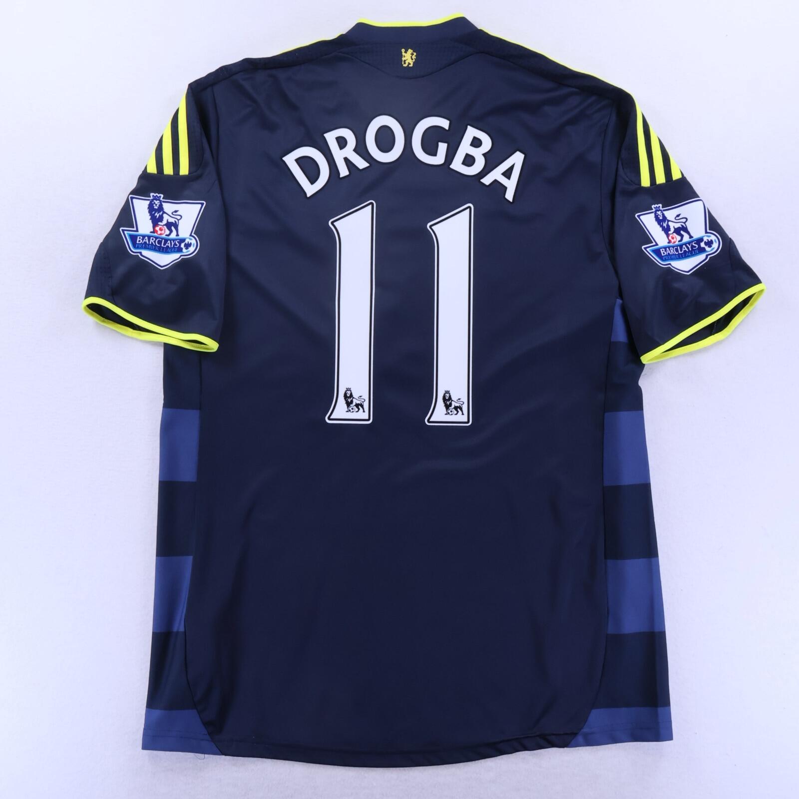 Chelsea Drogba #11 2009/10 Away Shirt - L