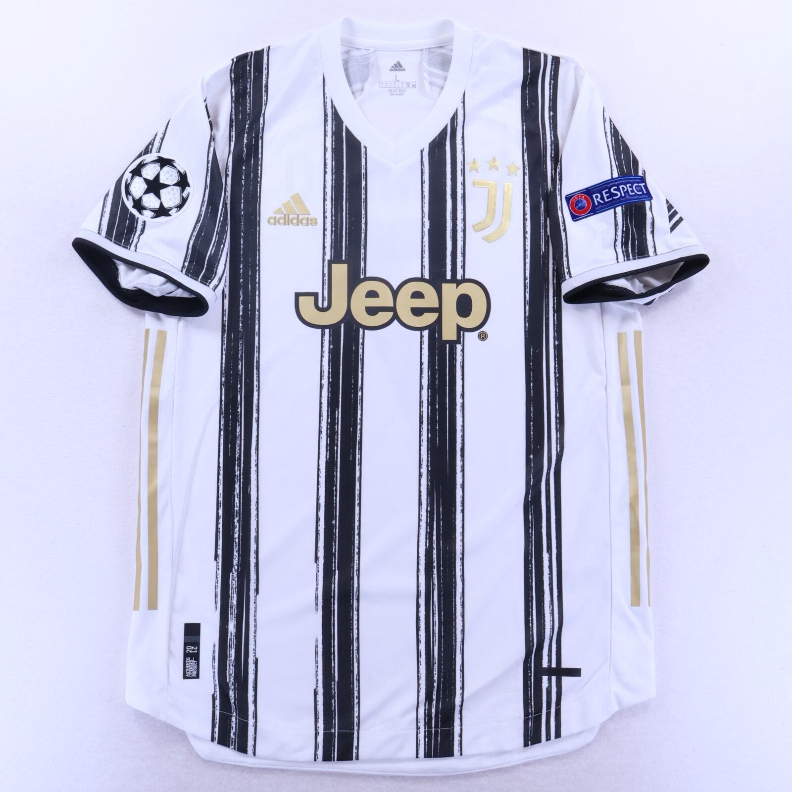 Juventus Ronaldo #7 2020/21 Home Shirt - Player Issue - L