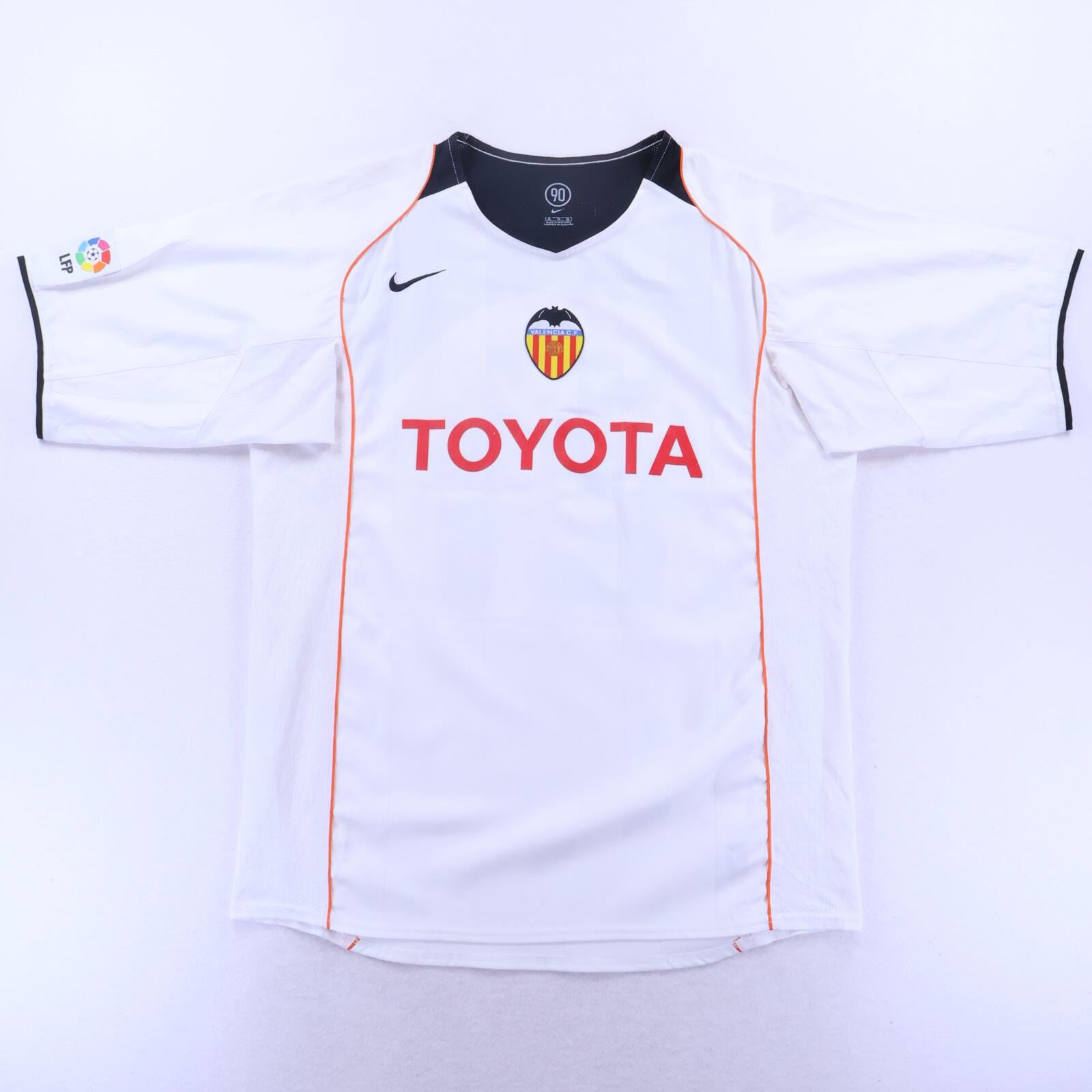 Valencia Cf Aimar #21 2004/05 Home Shirt - XL