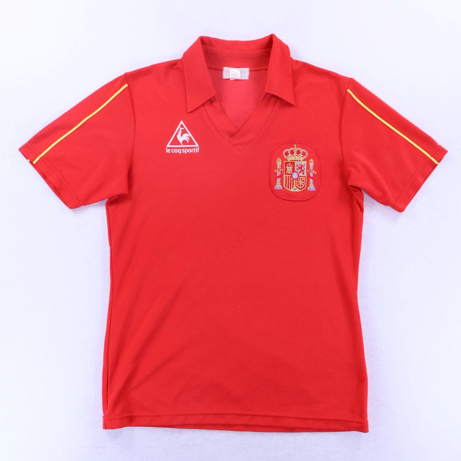 Spain 1984/86 Home Shirt - L