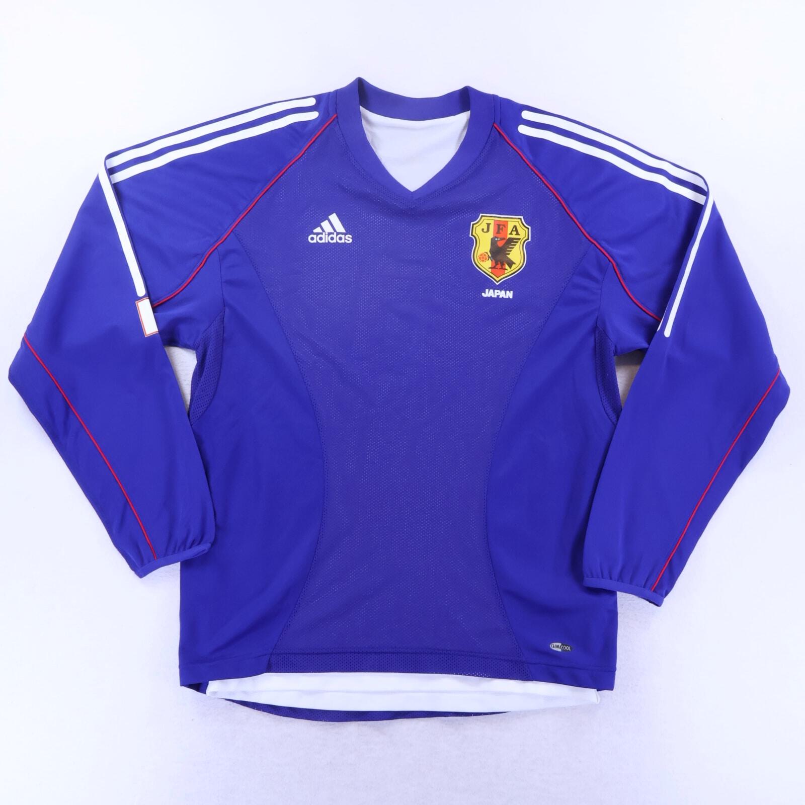 Japan 2002 Home Shirt Player Issue - Long Sleeve - L