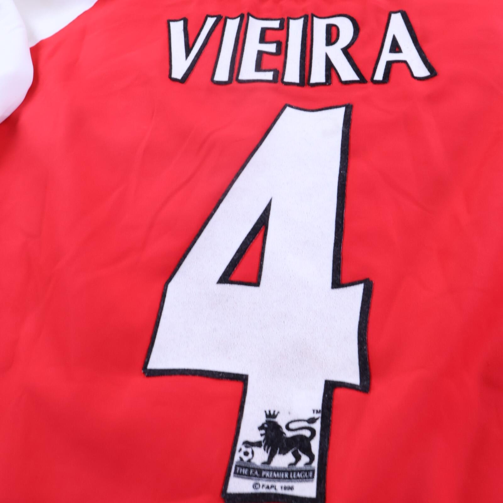 Arsenal Vieira #4 2002/03 Home Shirt - Youth - XL