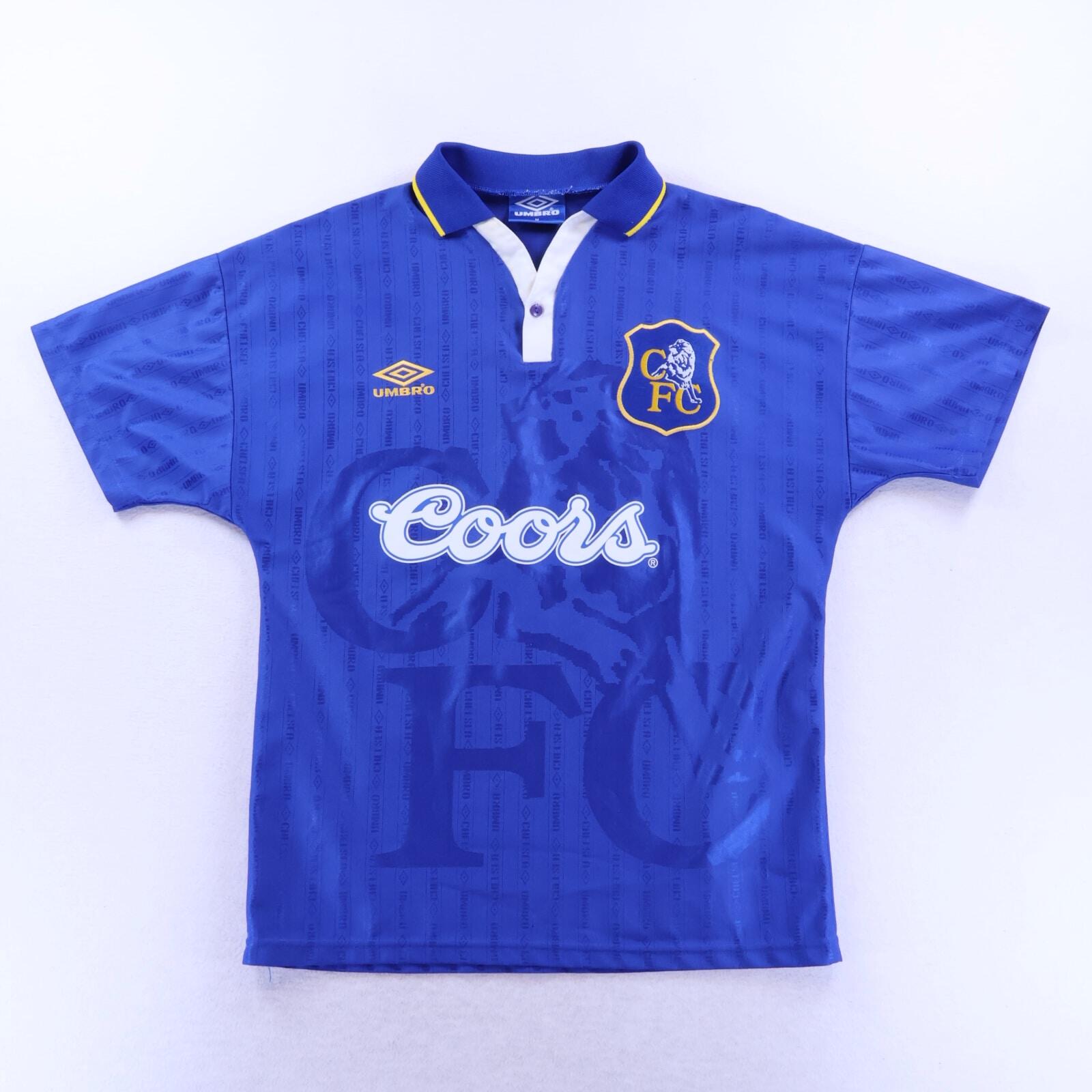 Chelsea Gullit #4 1995/97 Home Shirt - M