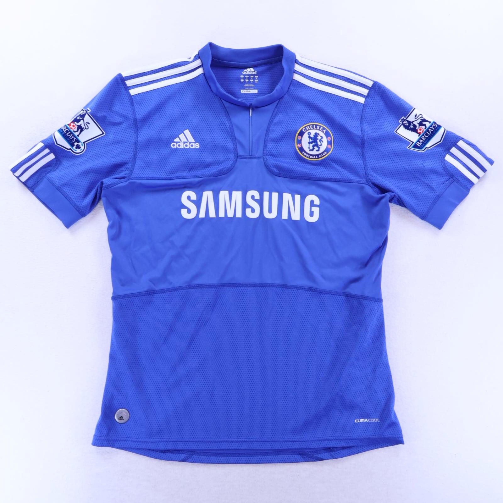 Chelsea Drogba #11 2009/10 Home Shirt - M
