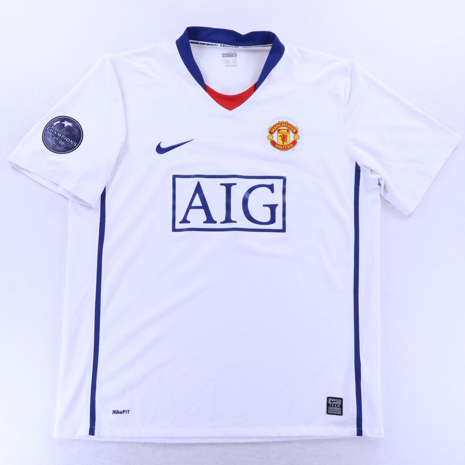 Manchester United Ronaldo #7 2008/09 Away Shirt - L