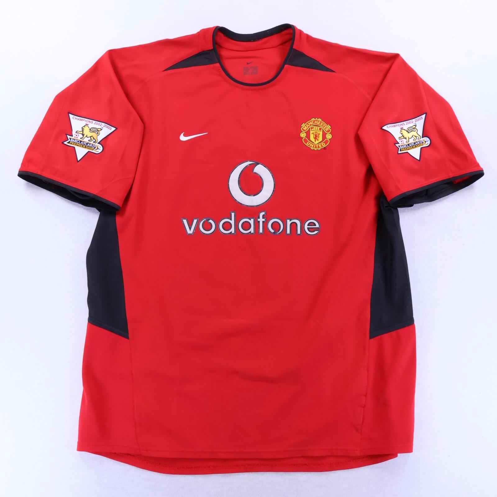 Manchester United Ronaldo #7 2002/04 Home Shirt - XL