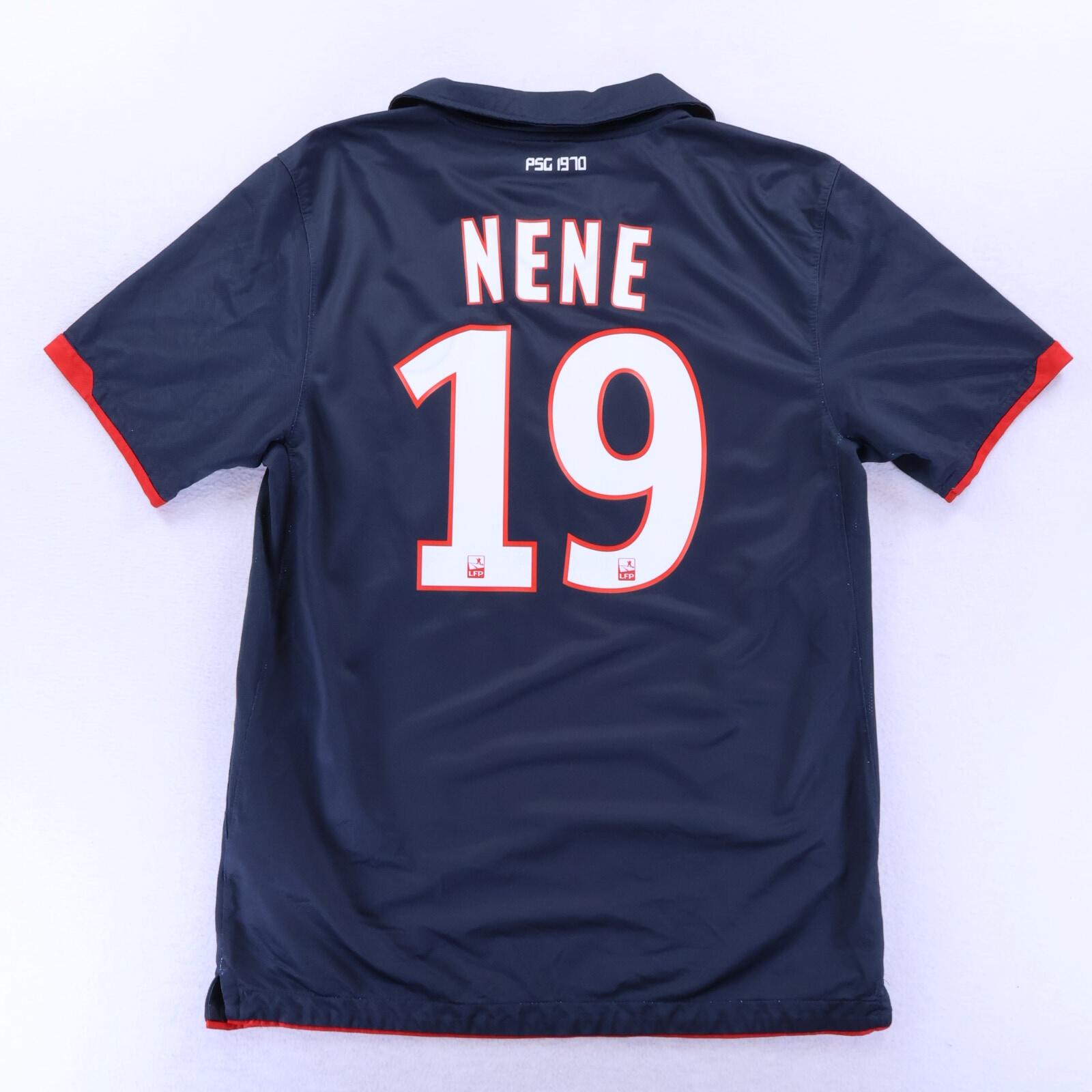 Paris Saint-Germain F.C Nene #19 2010/11 Home Shirt - M