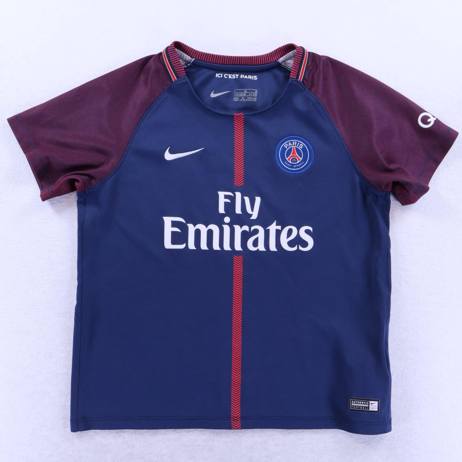 Paris Saint-Germain F.C 2017/18 Home Shirt - 6-7Y
