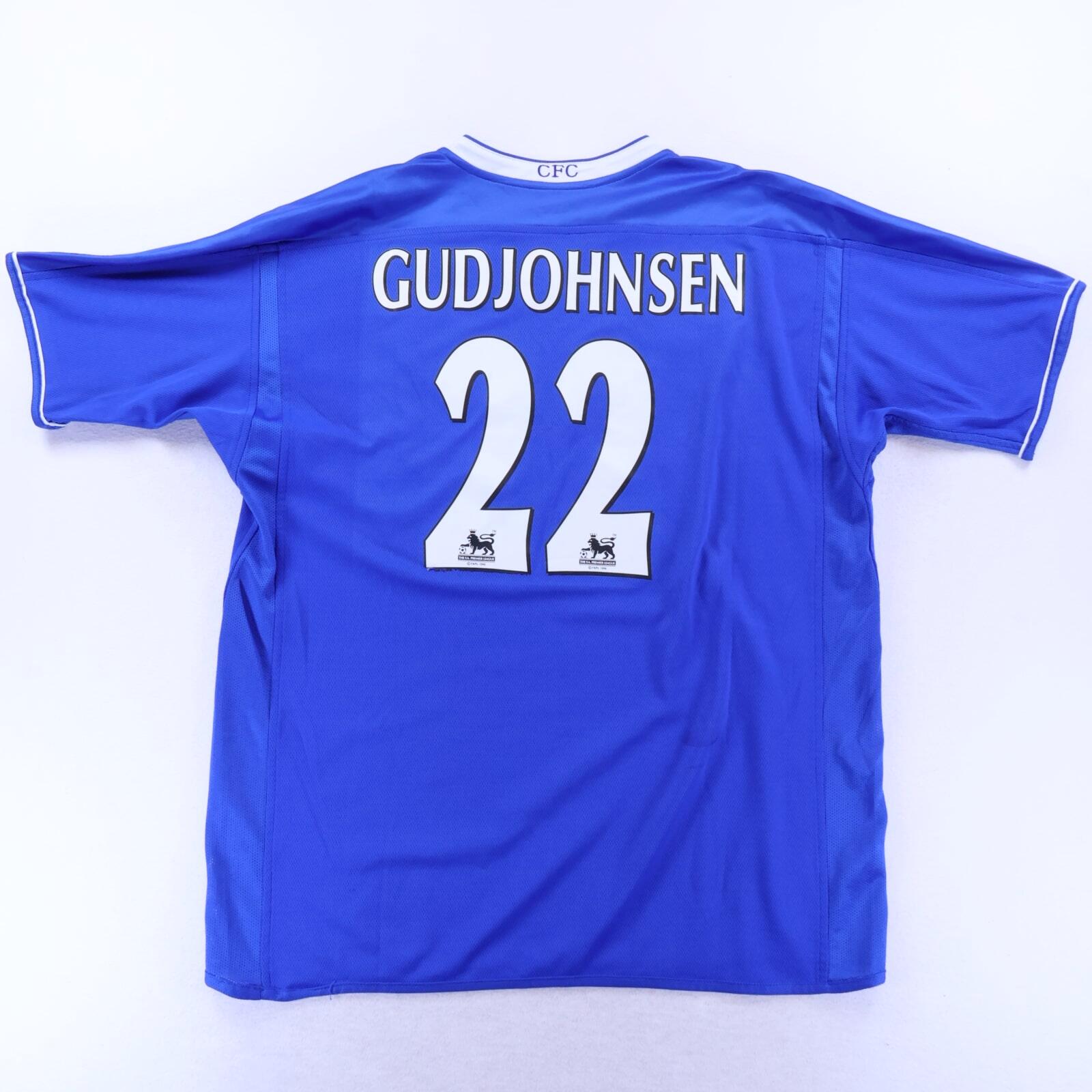 Chelsea Gudjohnsen #22 2003/05 Home Shirt - 2XL