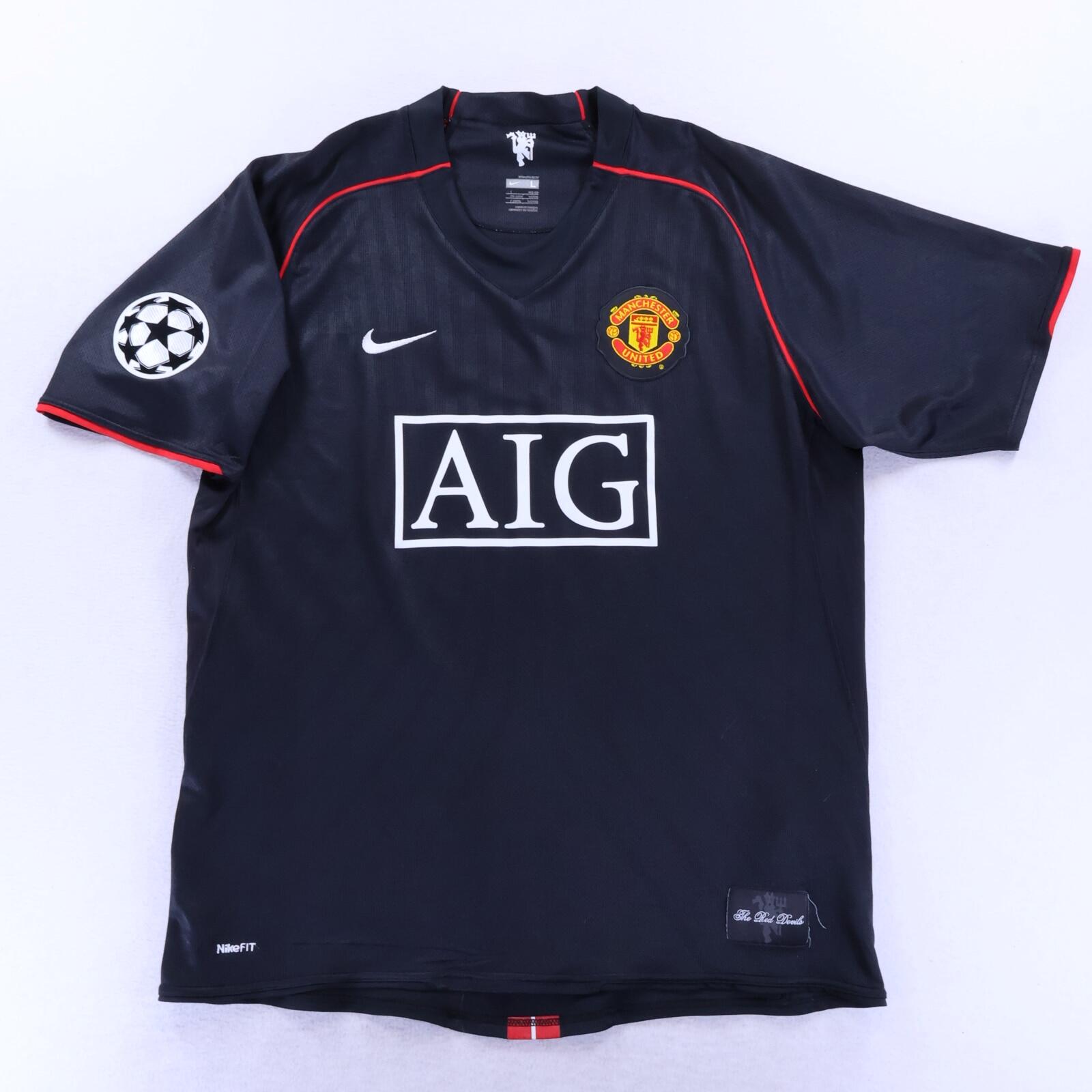 *MINT* Manchester United Ronaldo #7 2007/08 Away Shirt - L