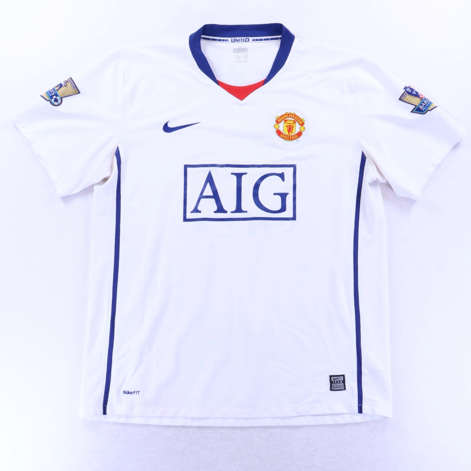 Manchester United Rooney #10 2008/10 Away Shirt - L
