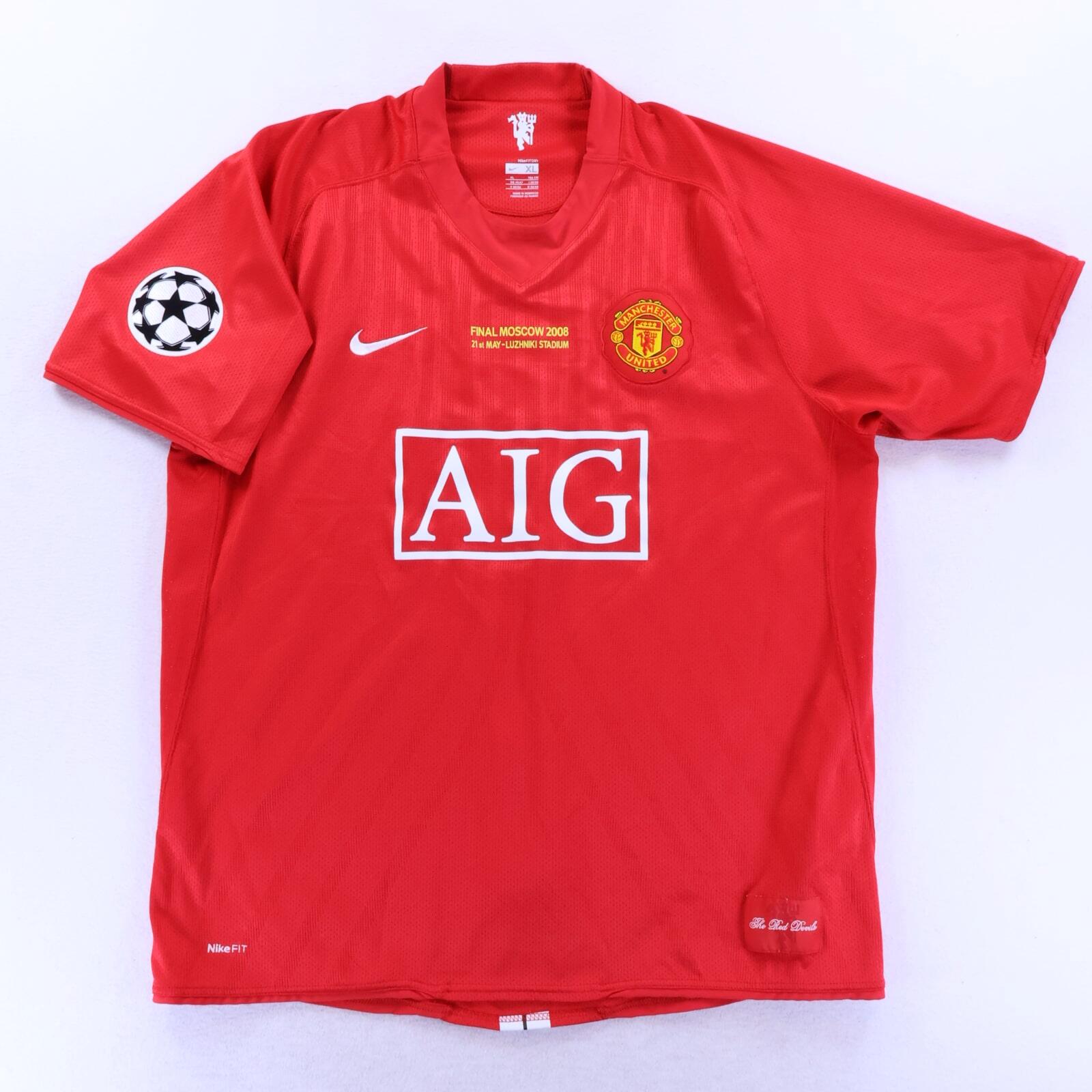 Manchester United Ronaldo #7 2007/09 Home Shirt - XL