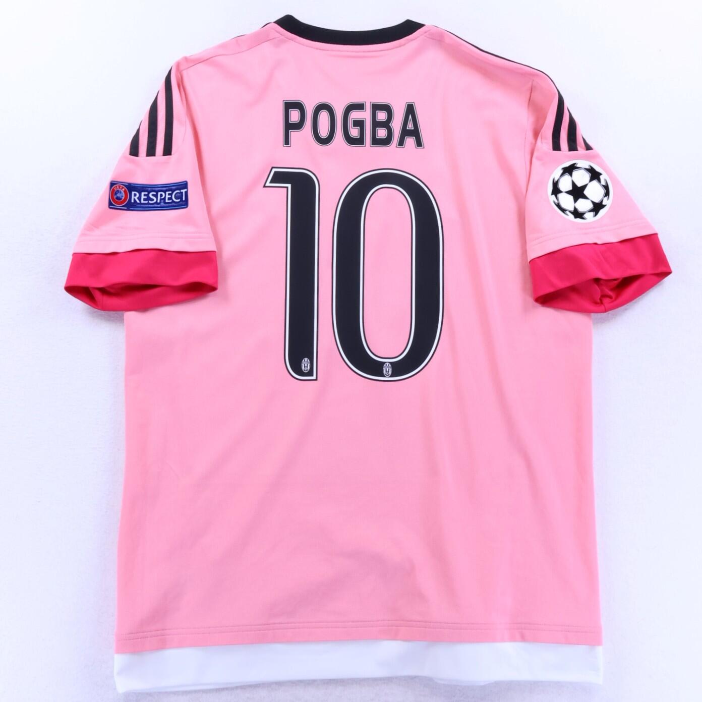 *MINT* Juventus Pogba #10 2015/16 Away Shirt - L