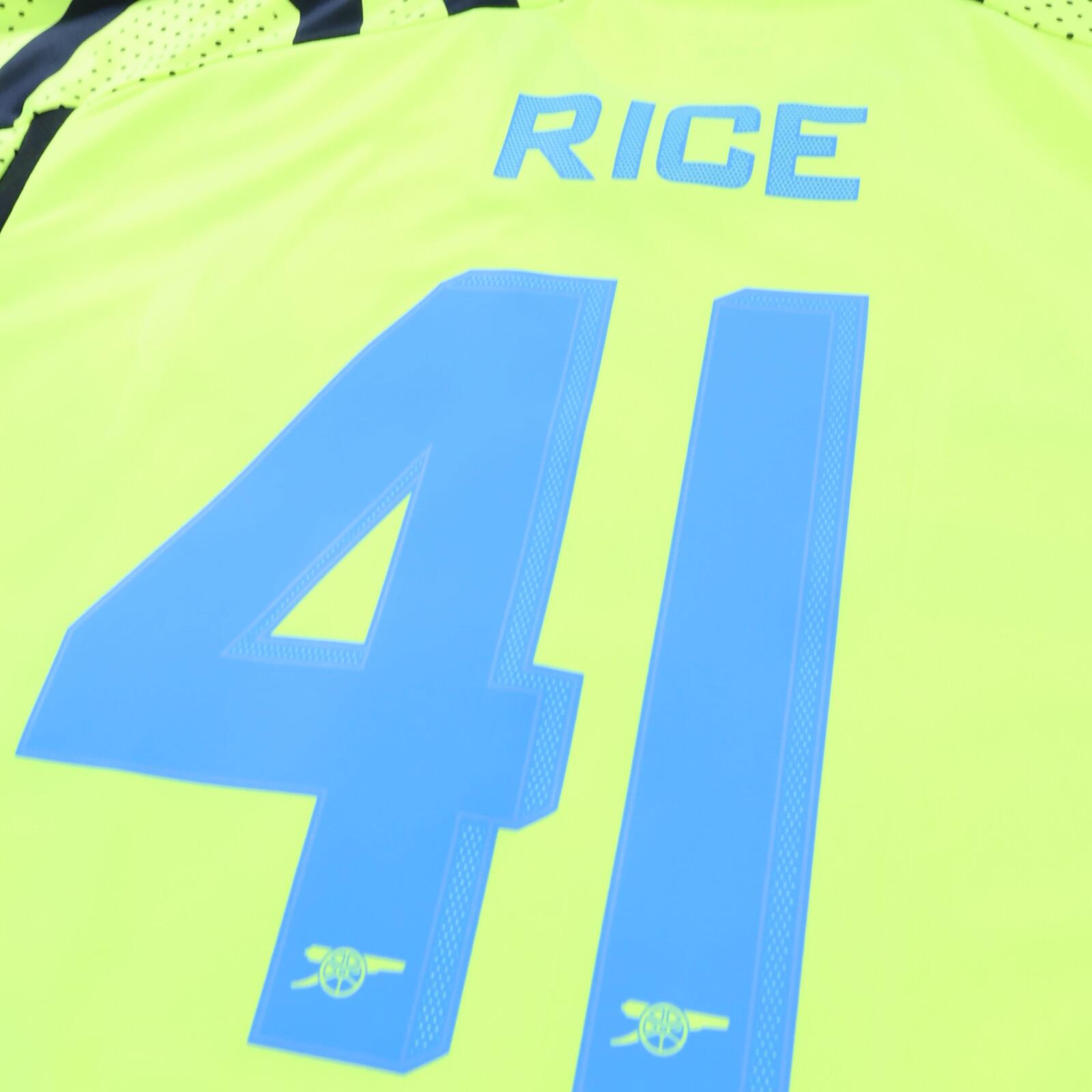 Arsenal Rice #41 2023/24 Away Shirt - 3XL