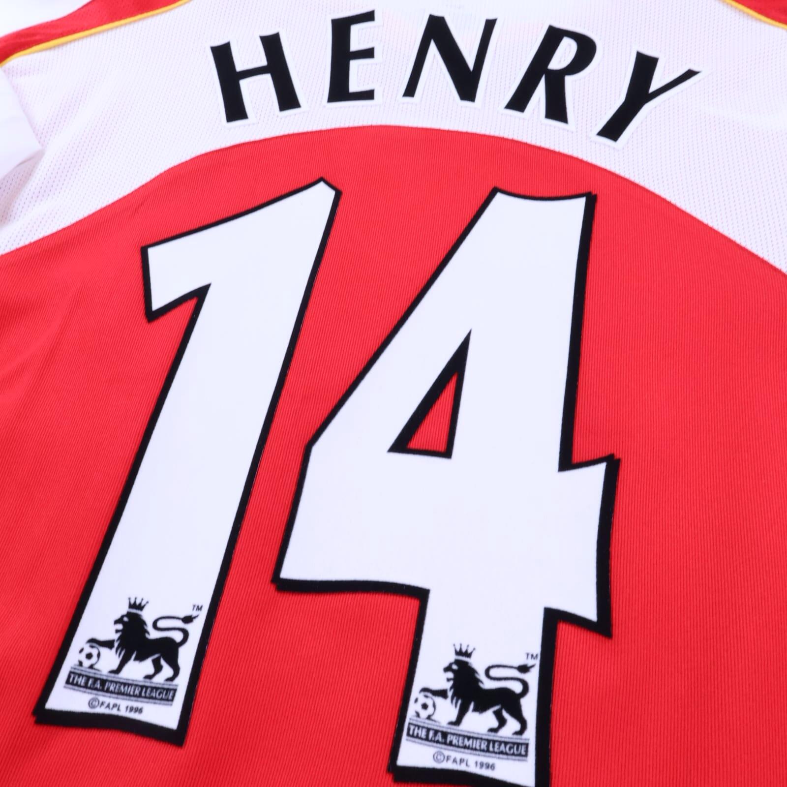Arsenal Henry #14 2004/05 Home Shirt - 2XL