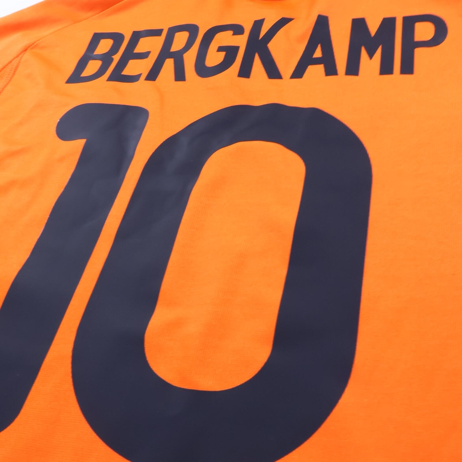 Netherlands Bergkamp #10 2000/02 Home Shirt - L