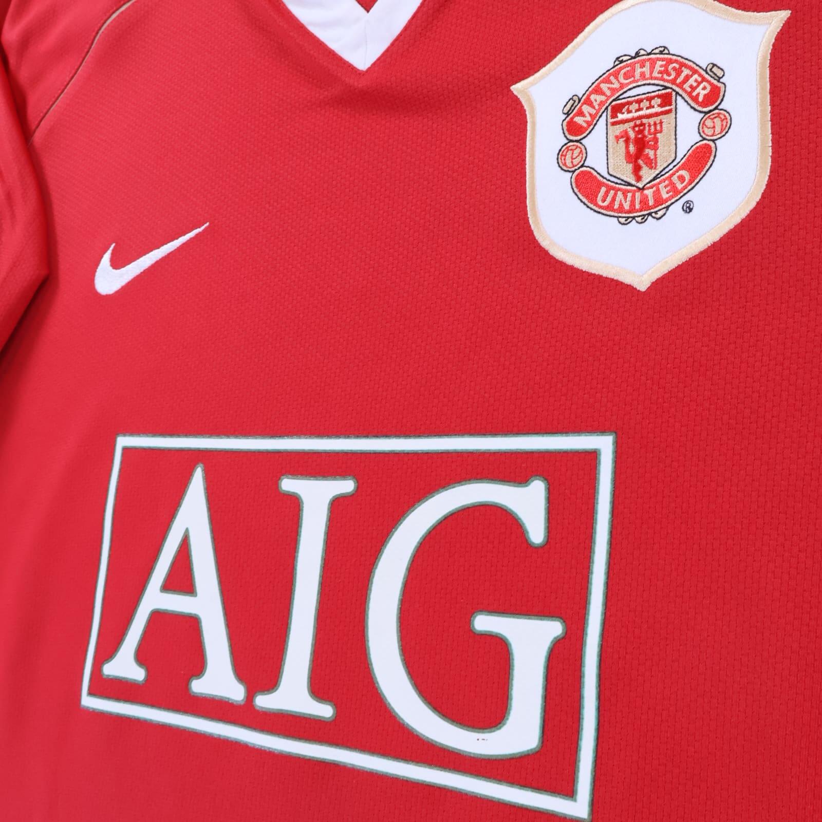 Manchester United Ronaldo #7 2006/07 Home Shirt - L