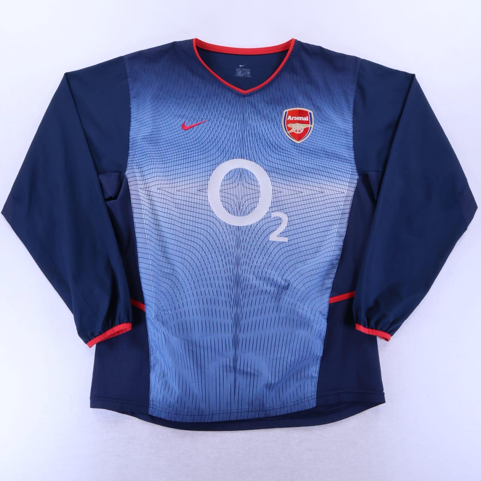 Arsenal Vieira #4 2002/03 Away Shirt - Long Sleeve - XL