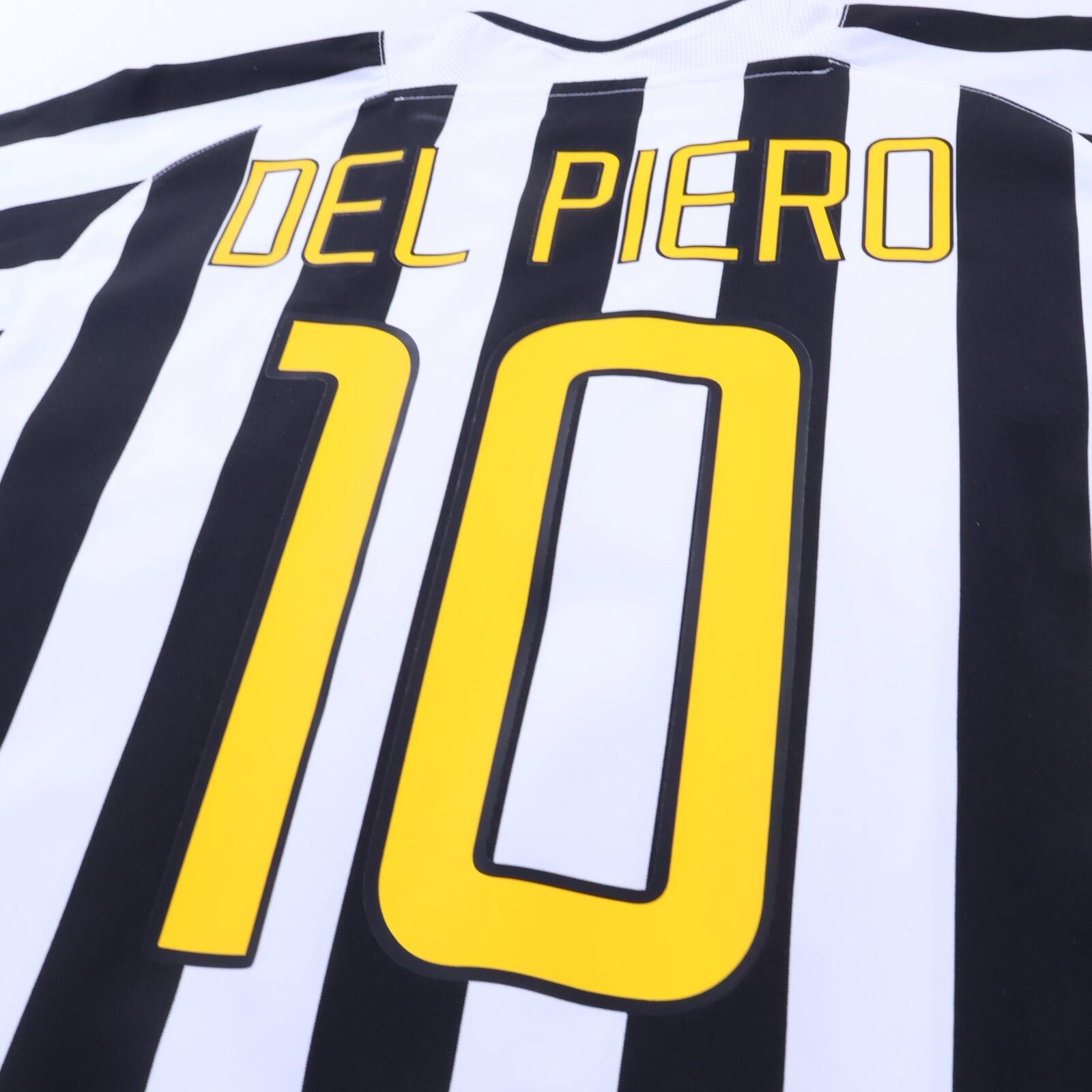 Juventus Del Piero #10 2003/04 Home Shirt - M