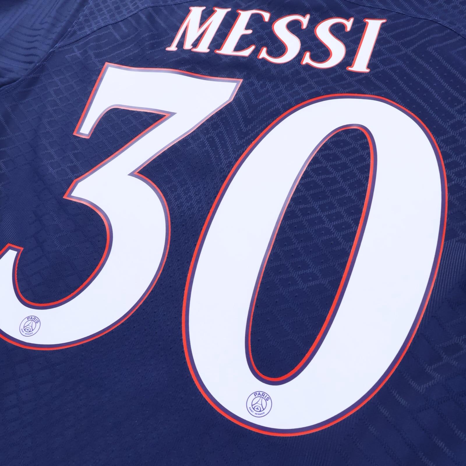 Paris Saint-Germain F.C Messi #30 2022/23 Home Shirt - L