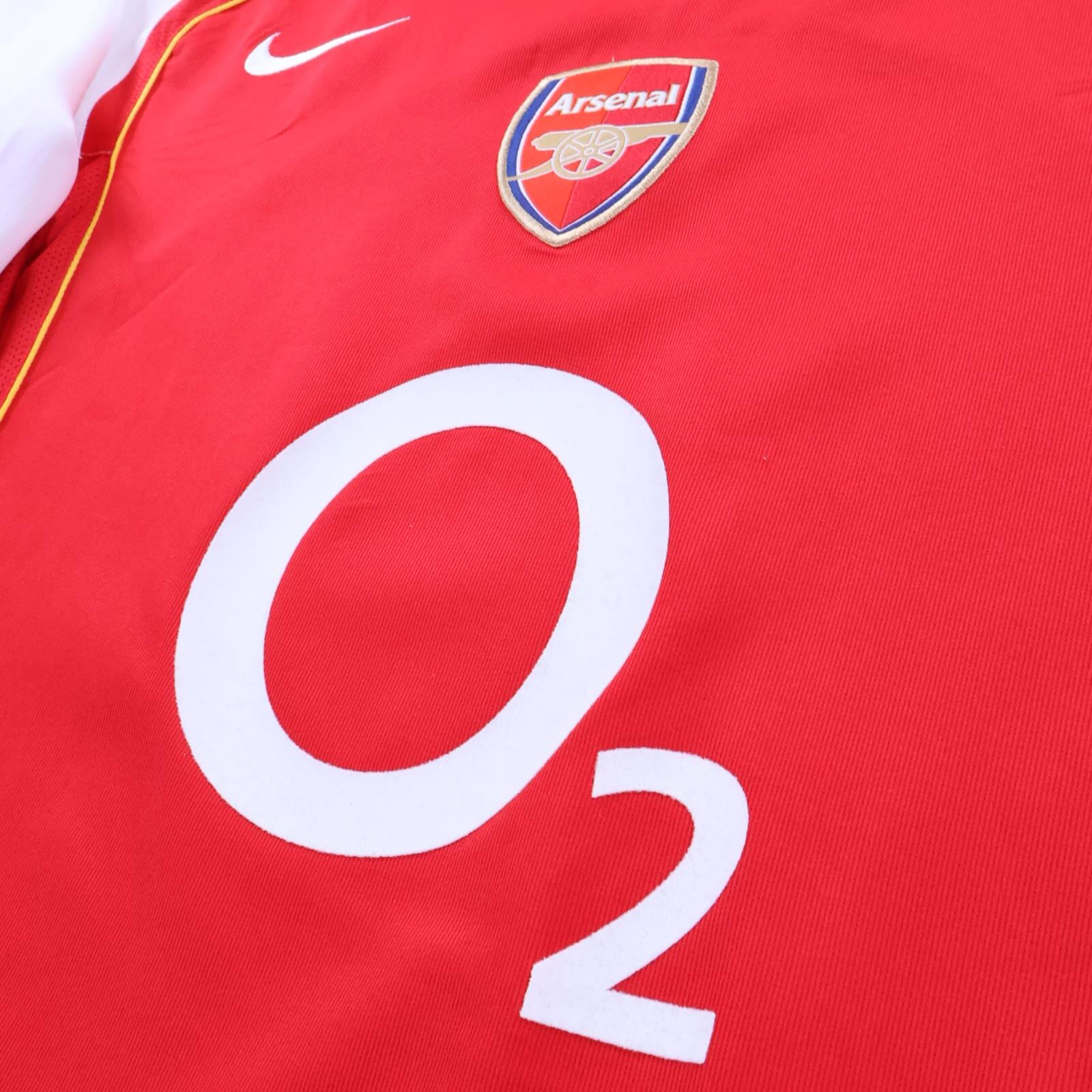 Arsenal Bergkamp #10 2004/05 Home Shirt - L