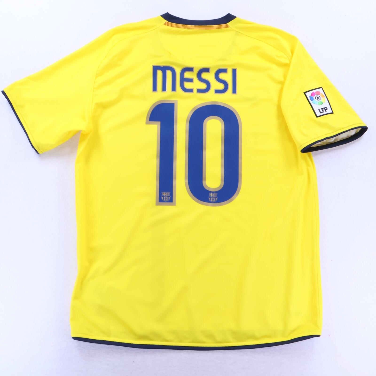 *NWT* Barcelona Messi #10 2008/09 Away Shirt - L