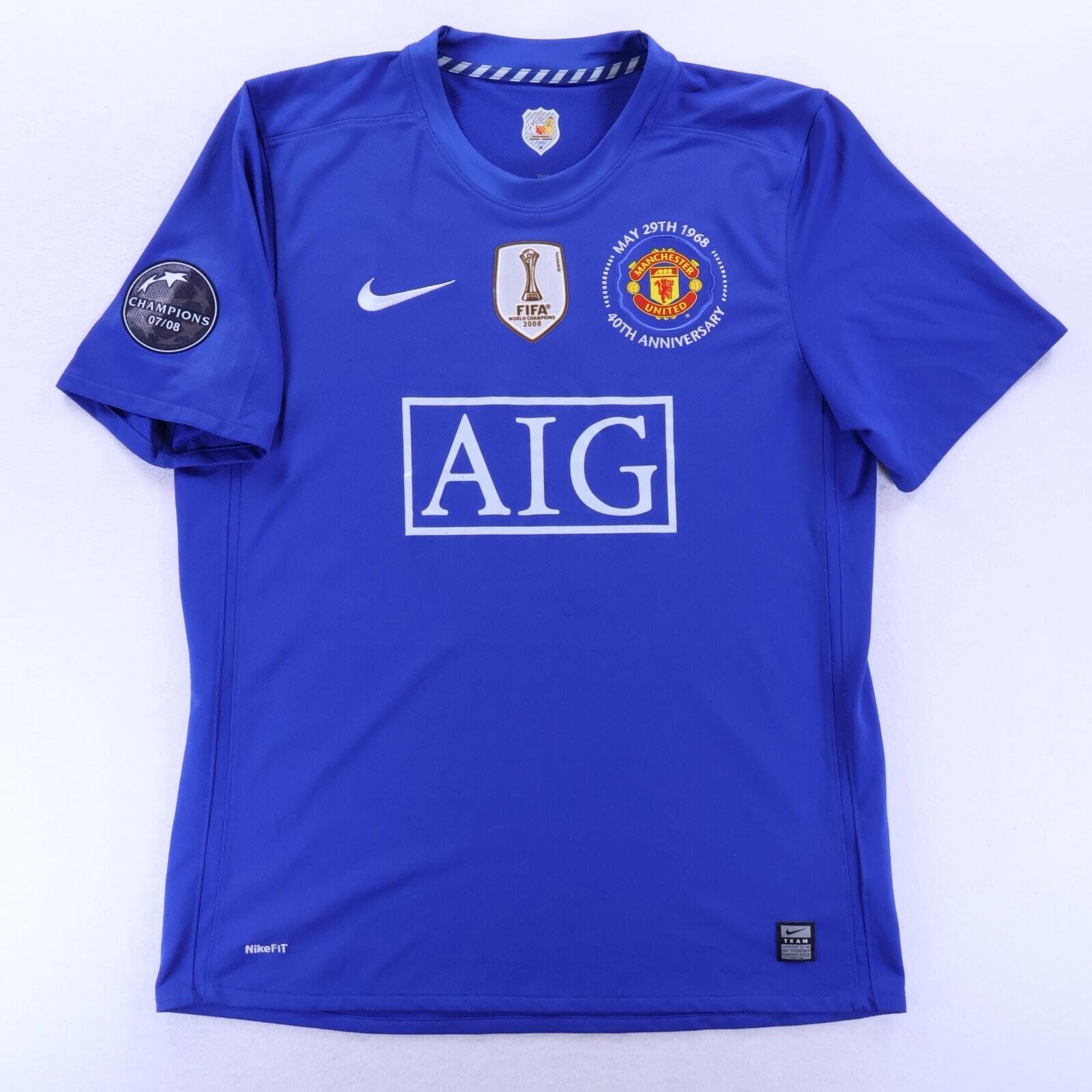 *MINT* Manchester United Ronaldo #7 2008/09 Third Shirt - L