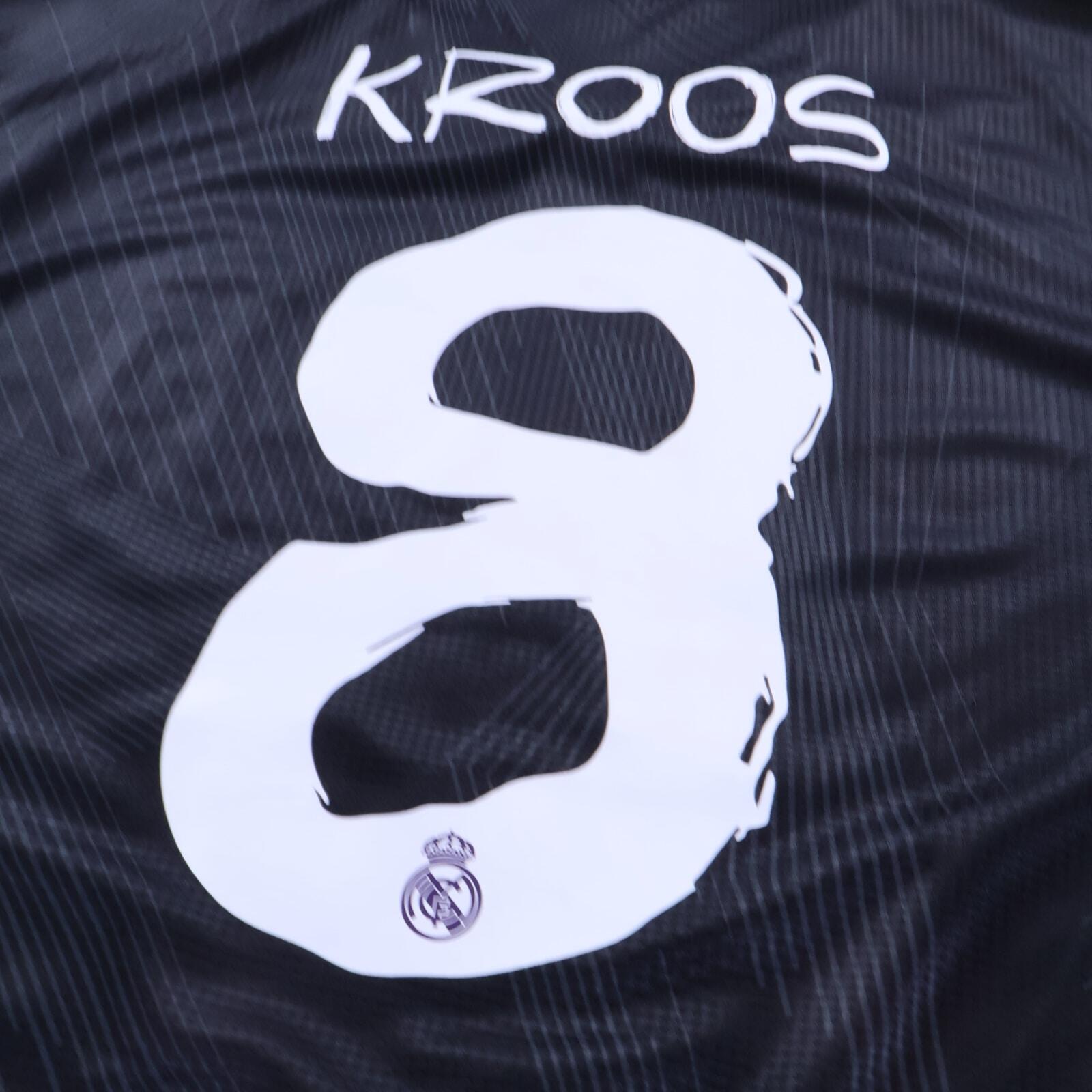*MINT* Real Madrid Kroos #8 2021/22 Y-3 Fourth Shirt - Player Issue - L