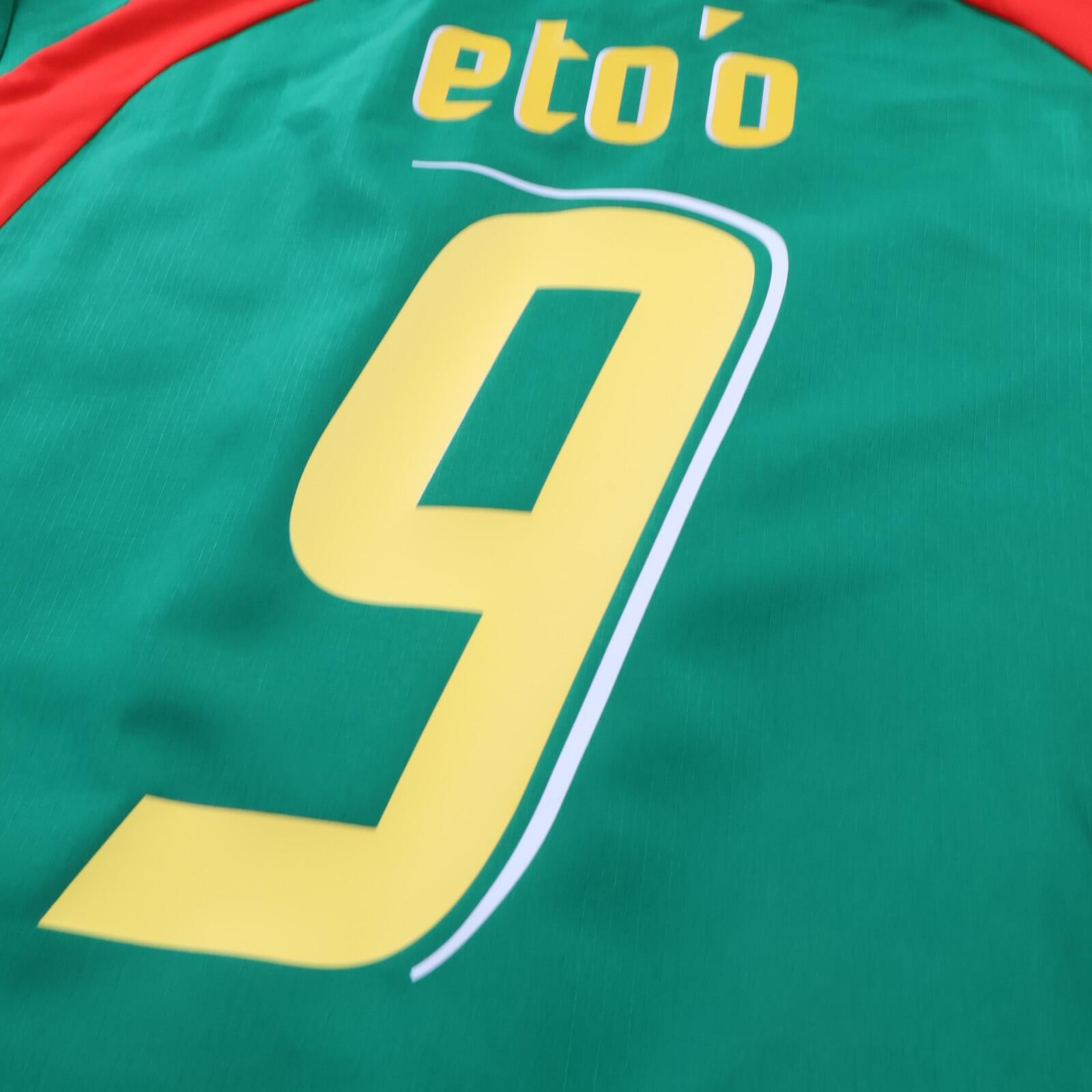 *MINT* Cameroon Eto'O #9 2006/08 Home Shirt - L