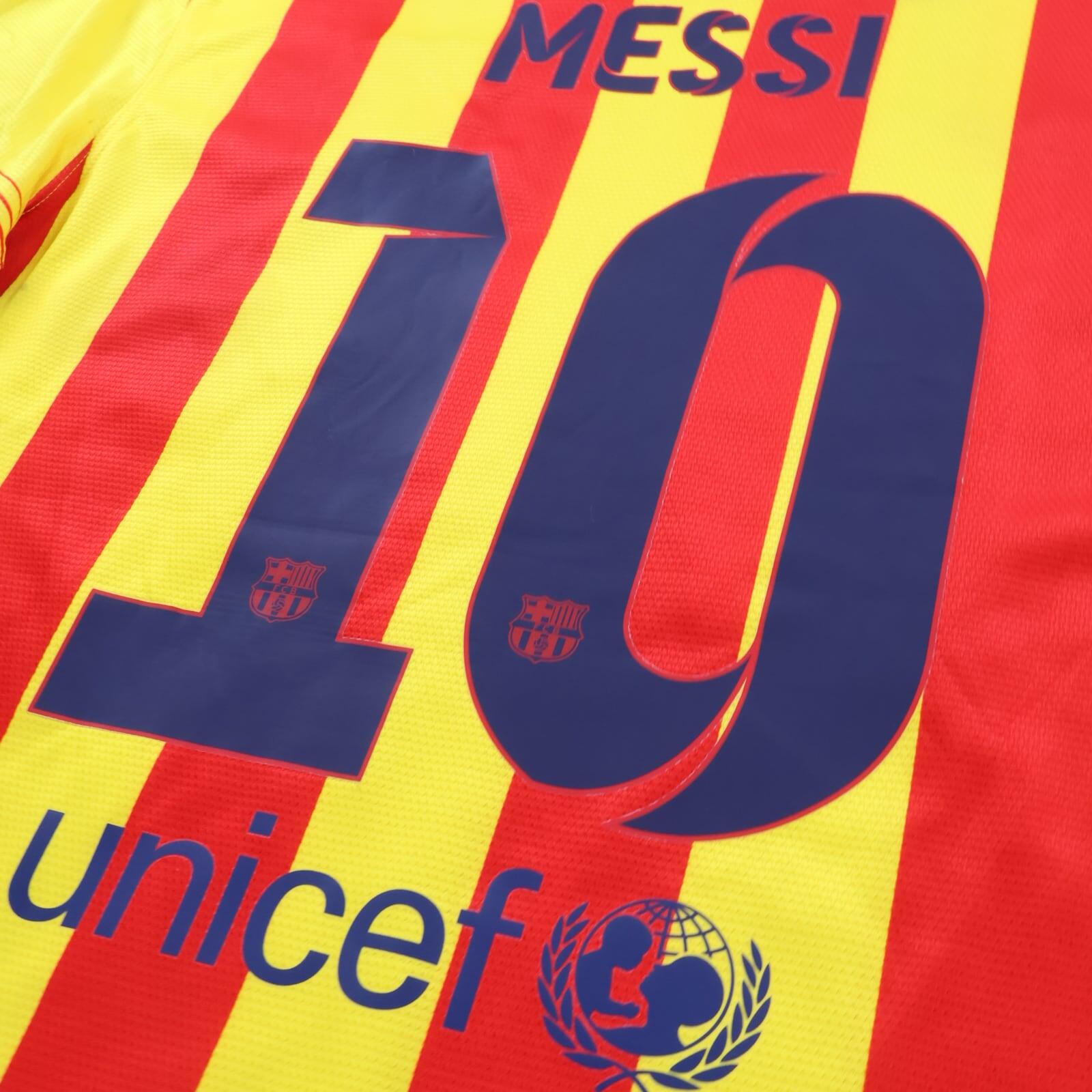 *NWT* Barcelona Messi #10 2013/14 Away Shirt - L