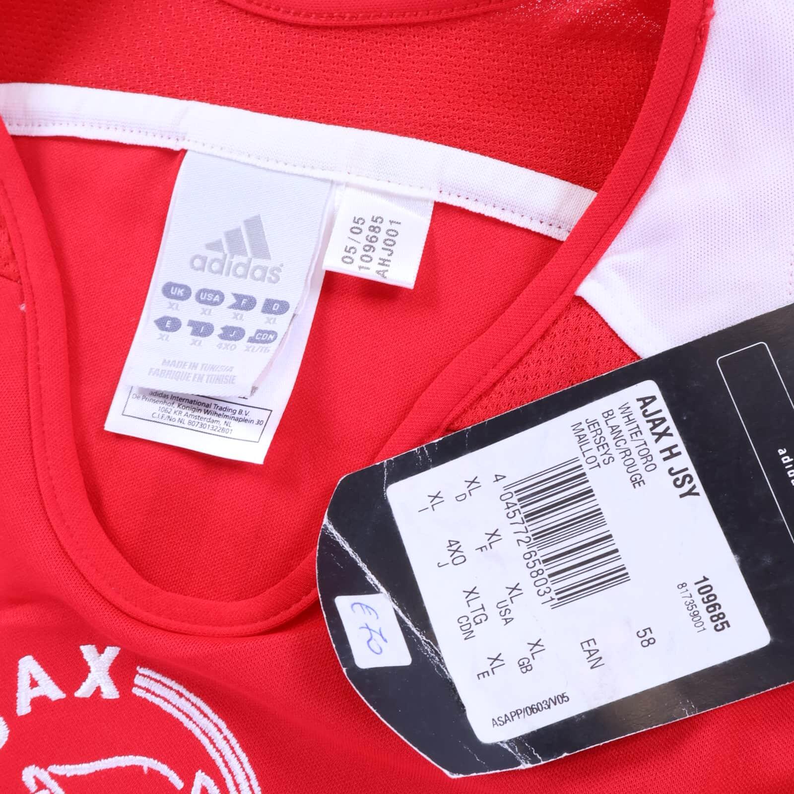 *NWT* Ajax Sneijder #18 2004/05 Home Shirt - XL