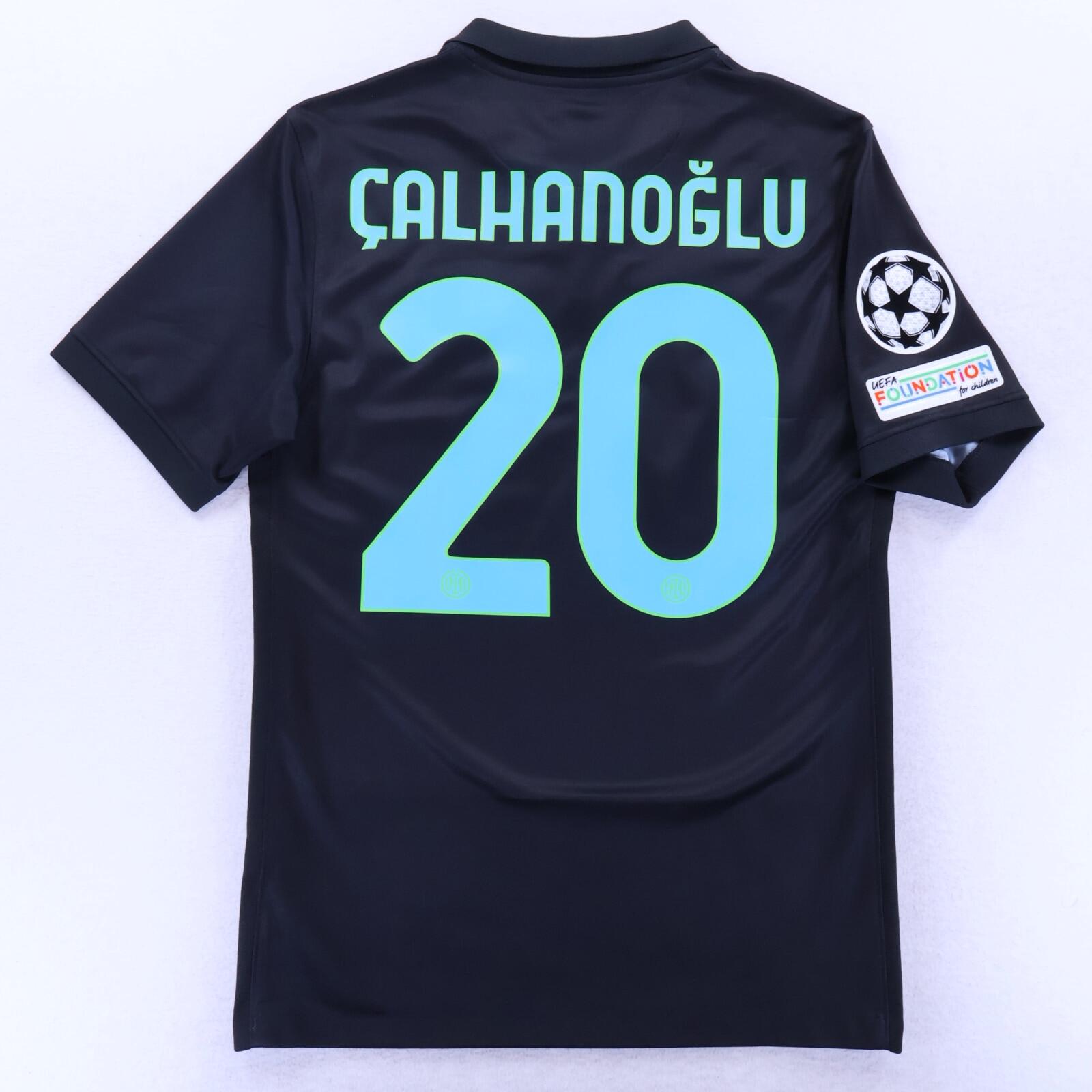Inter Milan Calhanoglu #20 2021/22 Third Shirt - S