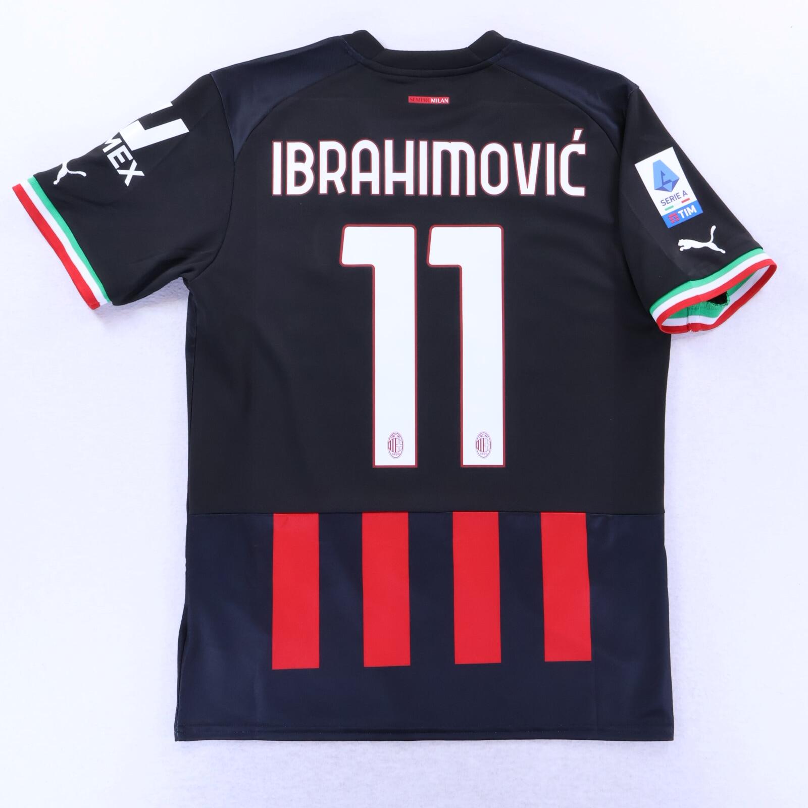 *NWT* Ac Milan Ibrahimović #9 2010/11 Home Shirt - M