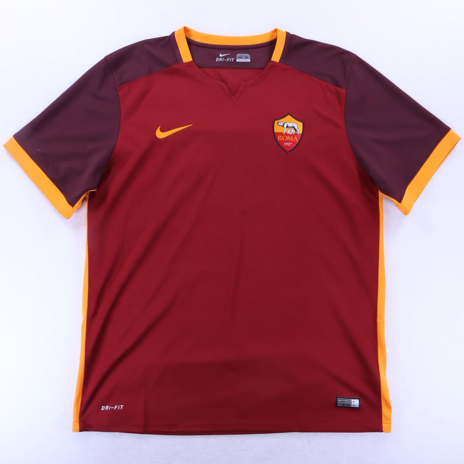 *MINT* As Roma M. Salah #11 2015/16 Home Shirt - XL