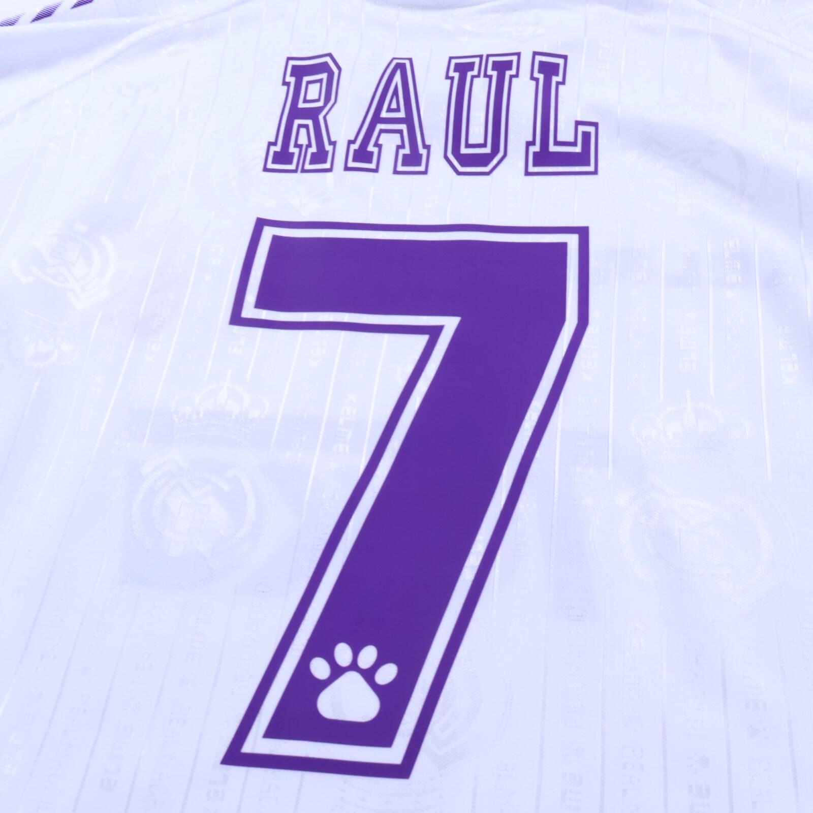 *MINT* Real Madrid Raul #7 1996/97 Home Shirt - M