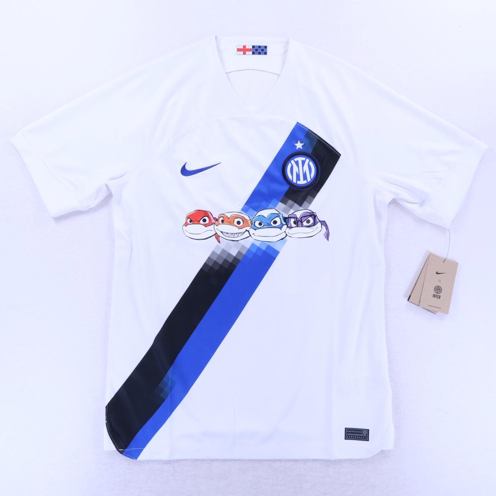 *NWT* Inter Milan Lautaro #10 2023/24 Special Edition Ninja Turtle - Player Issue - M