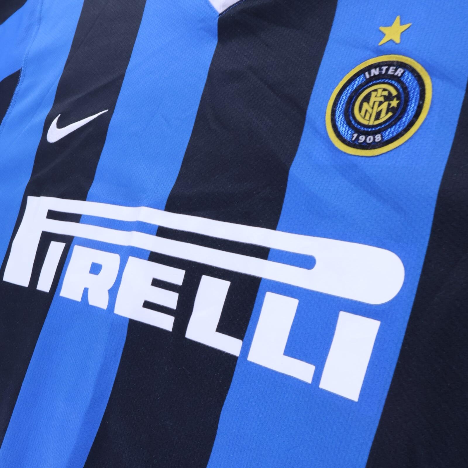 Inter Milan Figo #7 2006/07 Home Shirt - L