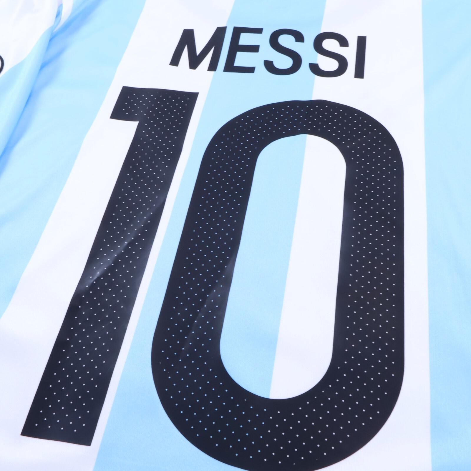 Argentina Messi #10 2022 Home Shirt - L