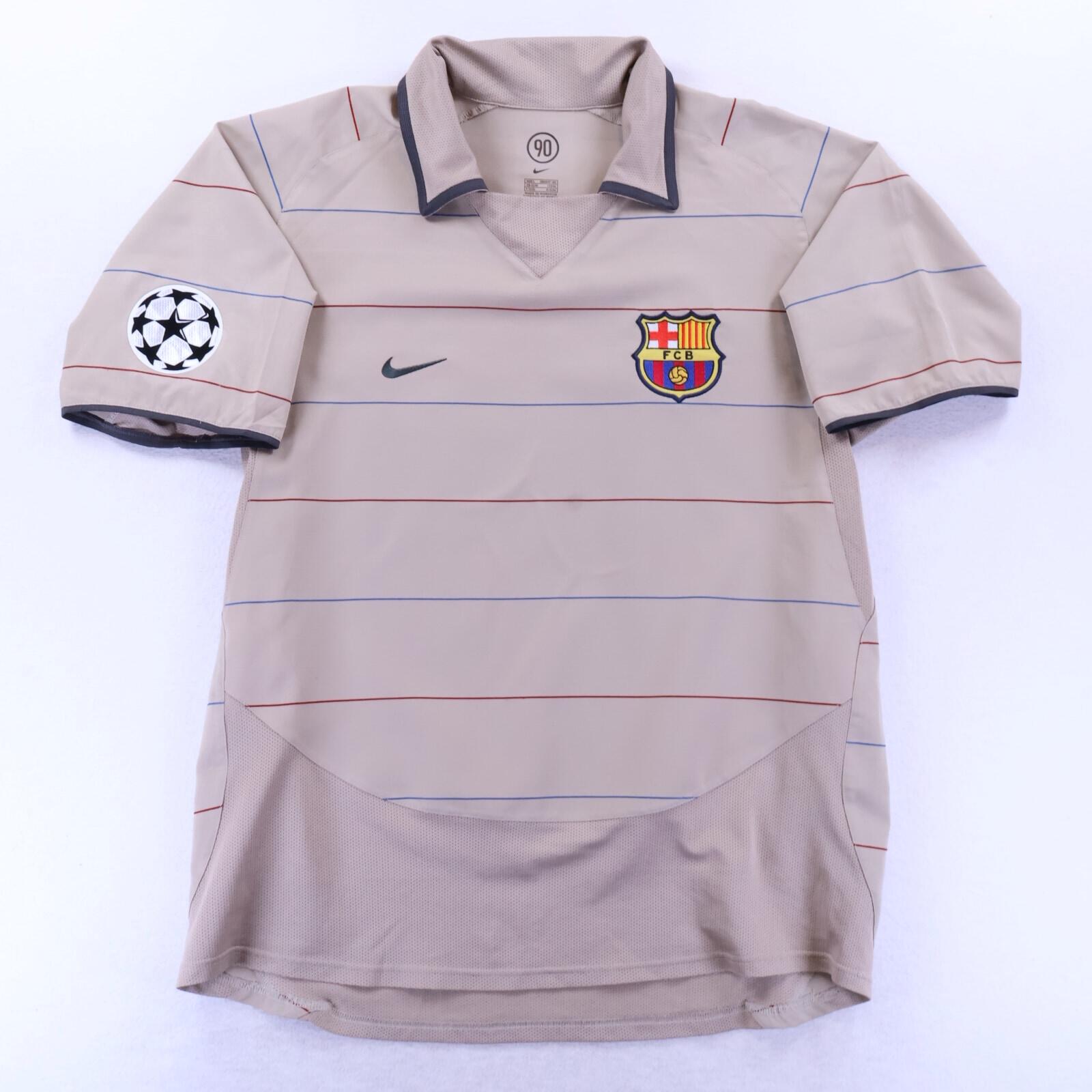 *MINT* Barcelona Ronaldinho #10 2003/05 Away Shirt - L