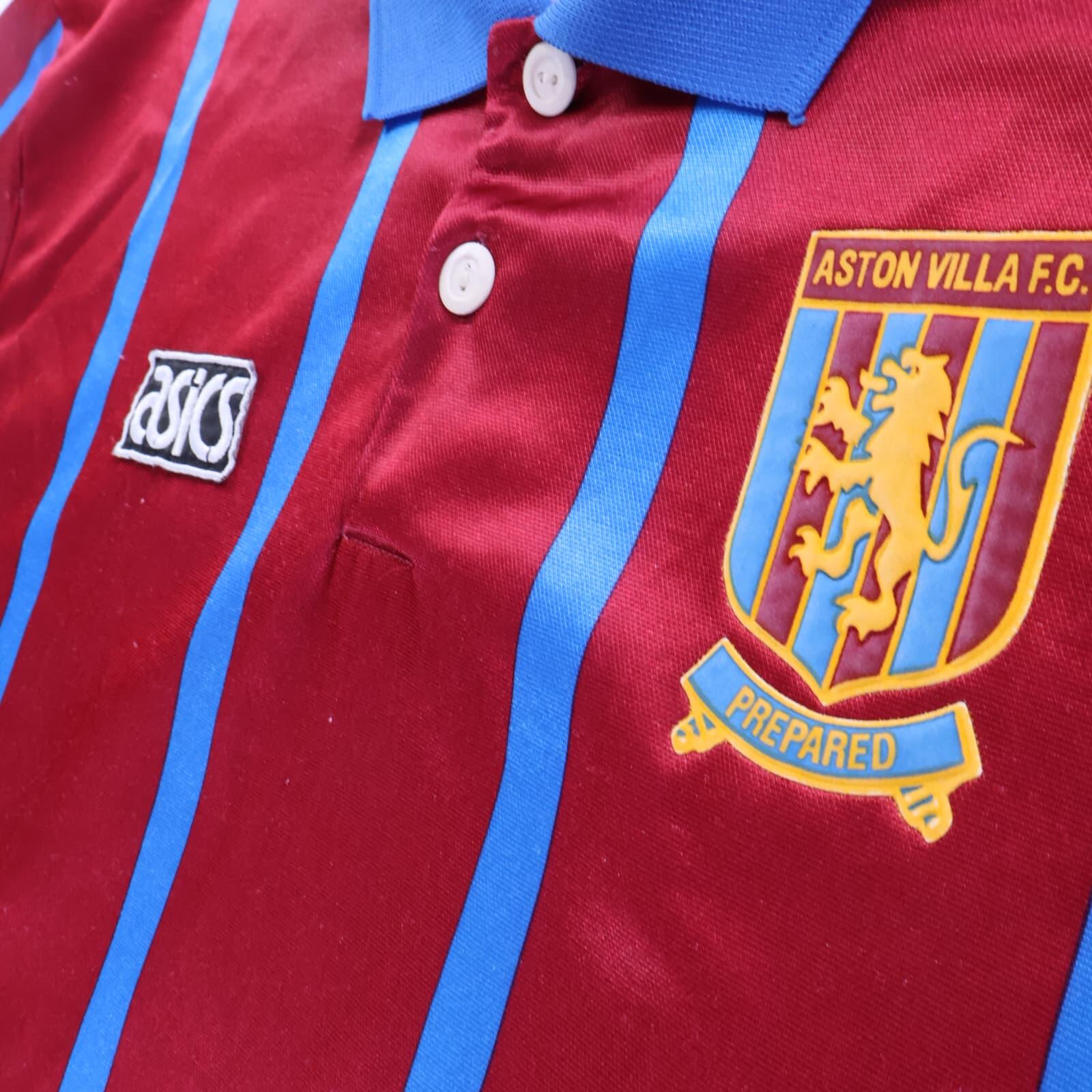 Aston Villa Yorke #18 1993/95 Home Shirt - XXL