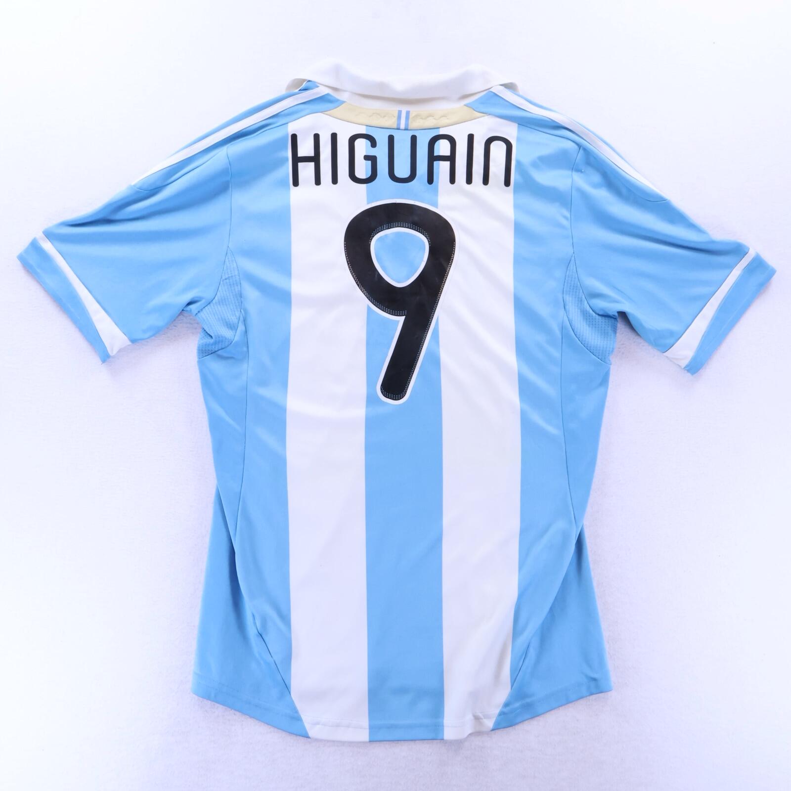 Argentina Higuain #9 2011/13 Home Shirt - M