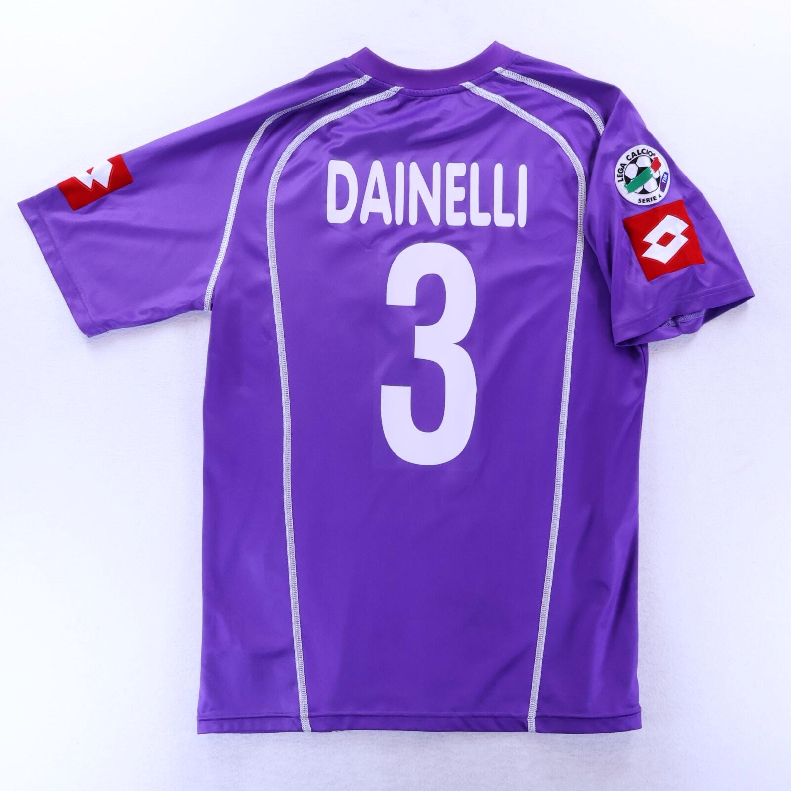 Fiorentina Dainelli #3 2005/06 Home Shirt - XL