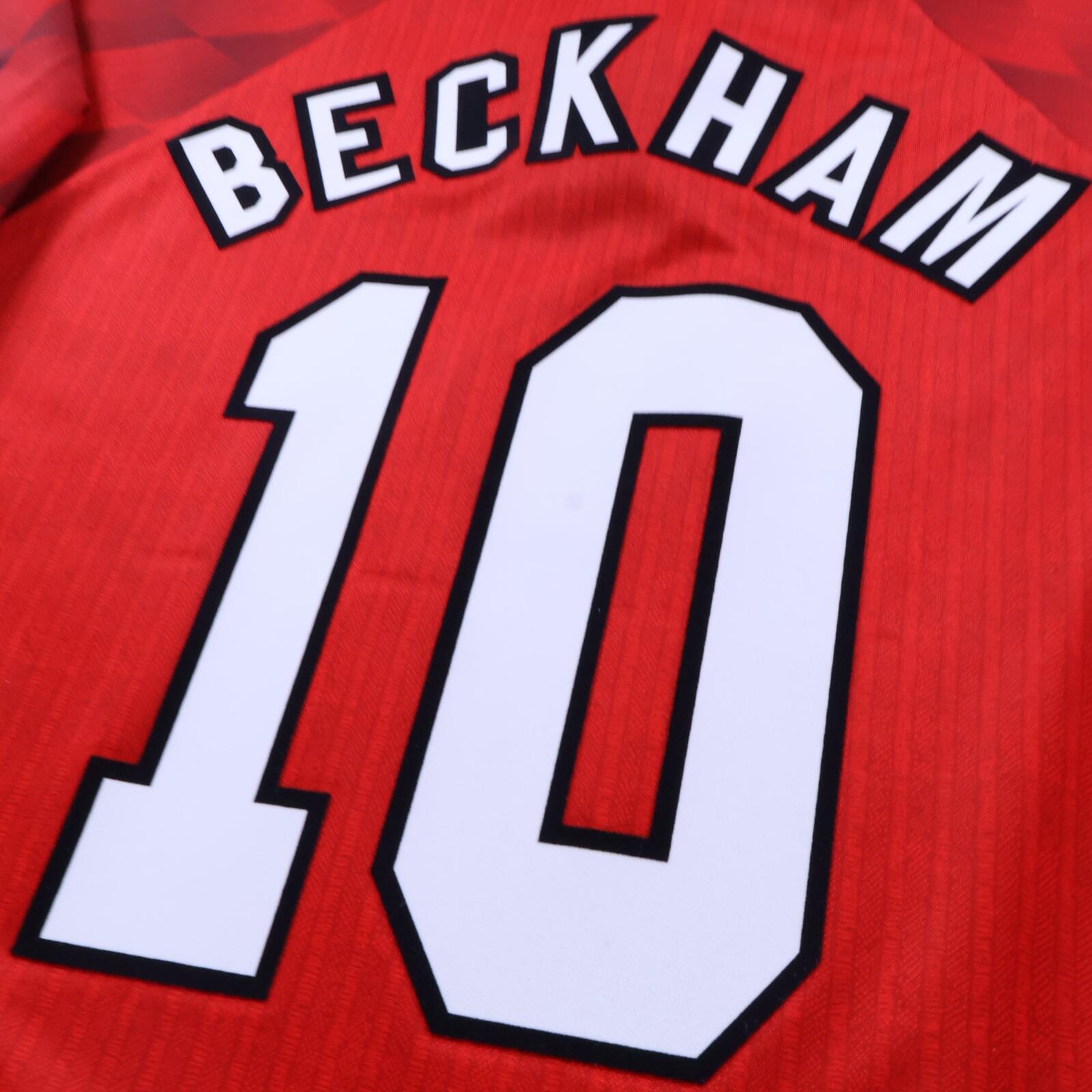 Manchester United Beckham #10 1997/98 Home Shirt - XL