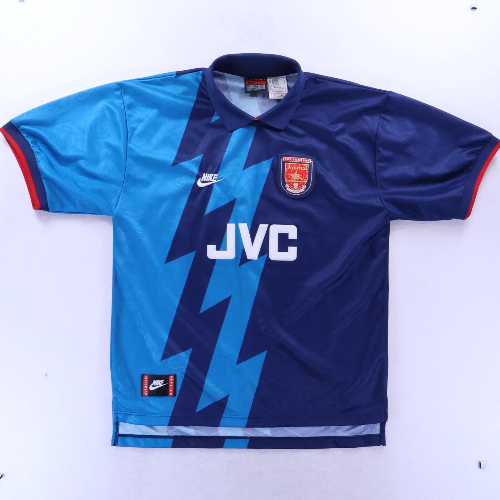 Arsenal Bergkamp #10 1995/96 Away Shirt - XL