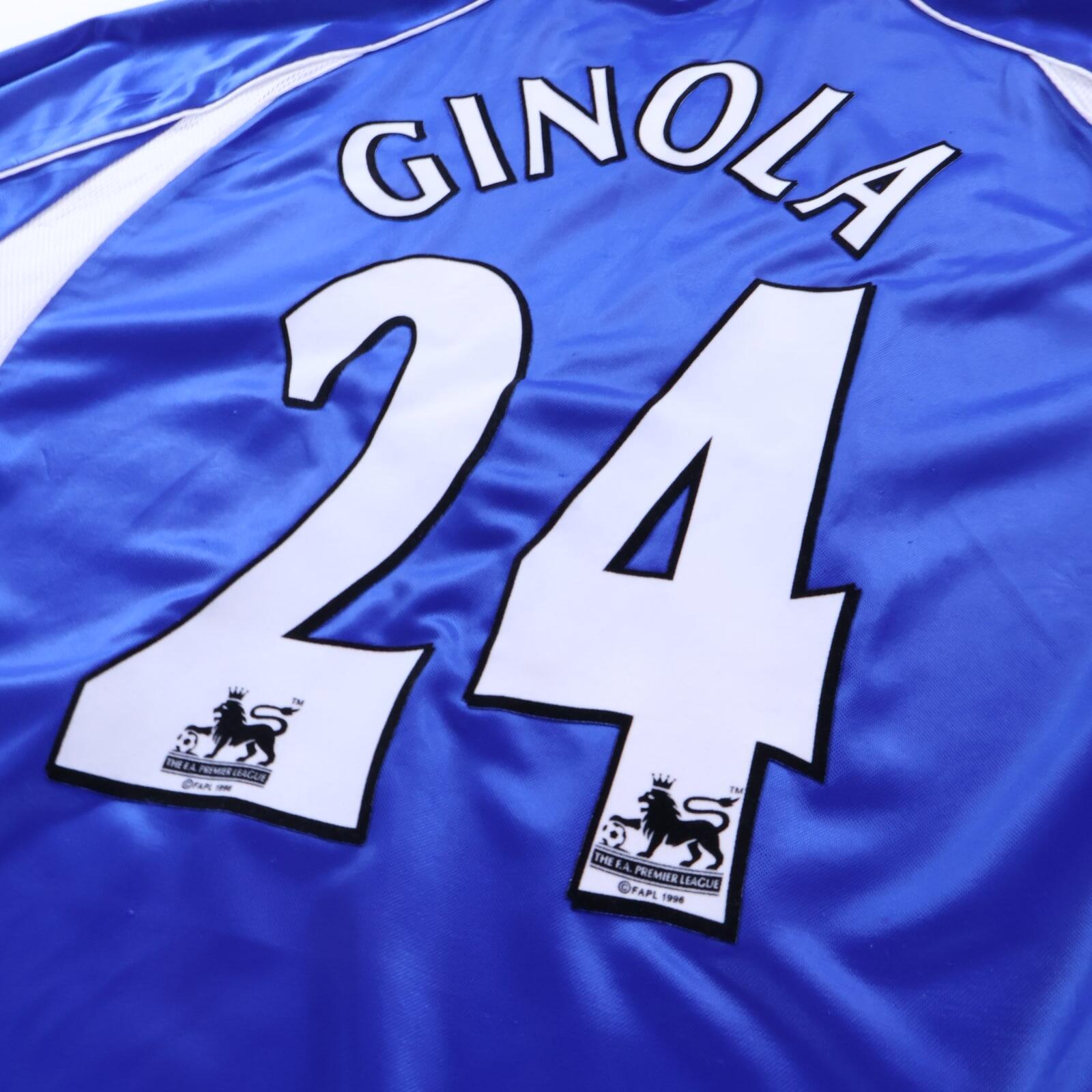 Everton Ginola #24 2000/02 Home Shirt - XXL