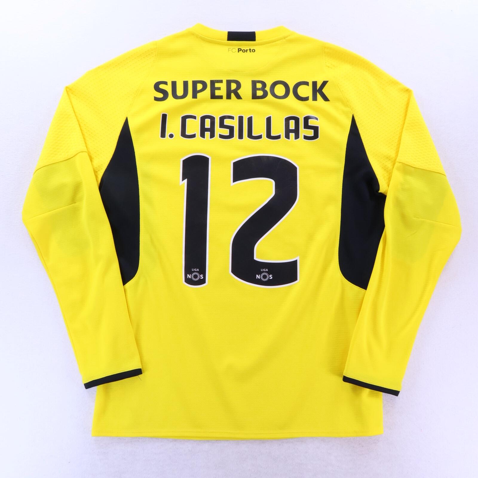 *MINT* Fc Porto I.Casillas #12 2015/16 Goalkeeper Shirt - Player Issue - M