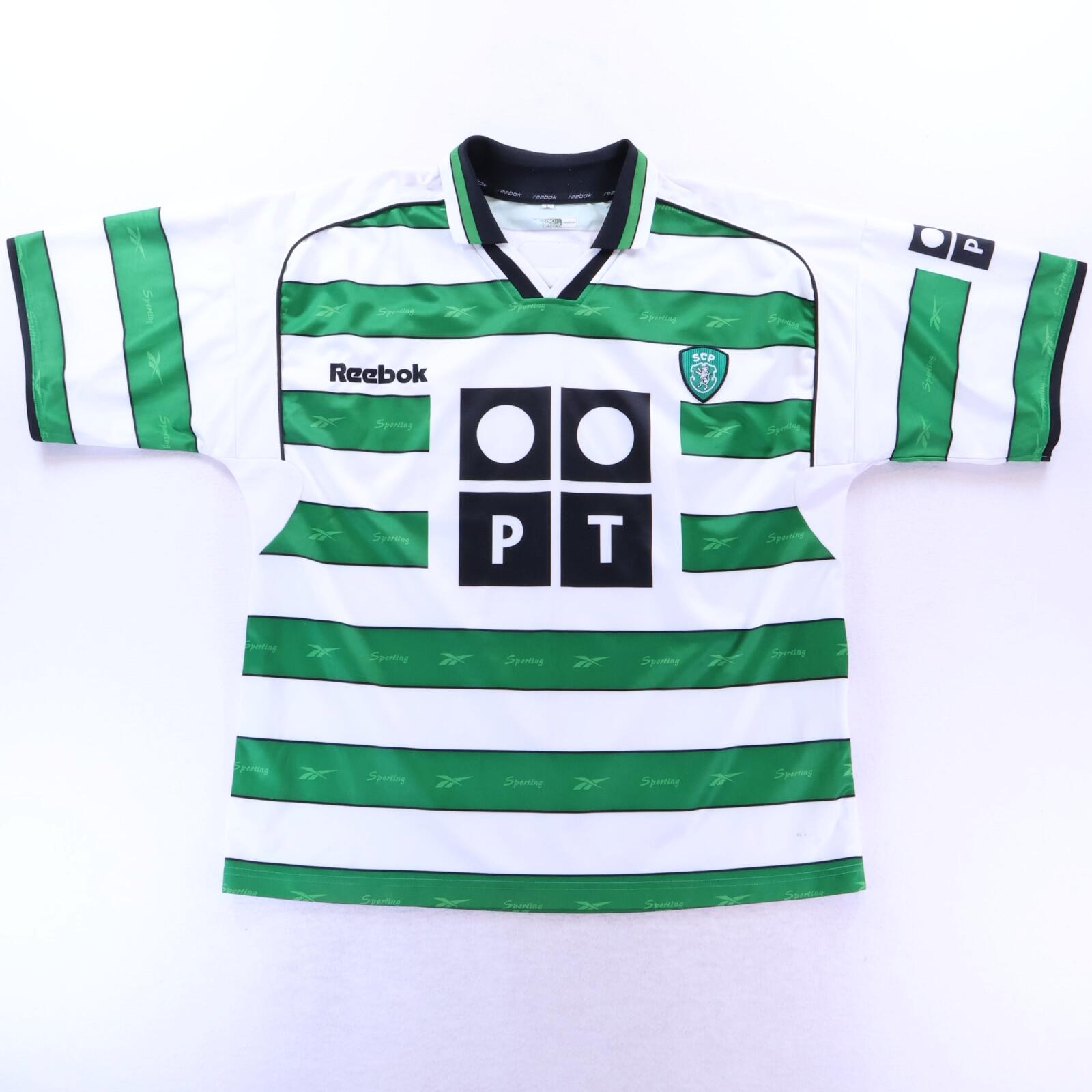 Sporting Lisbon 2000/01 Home Shirt - XL