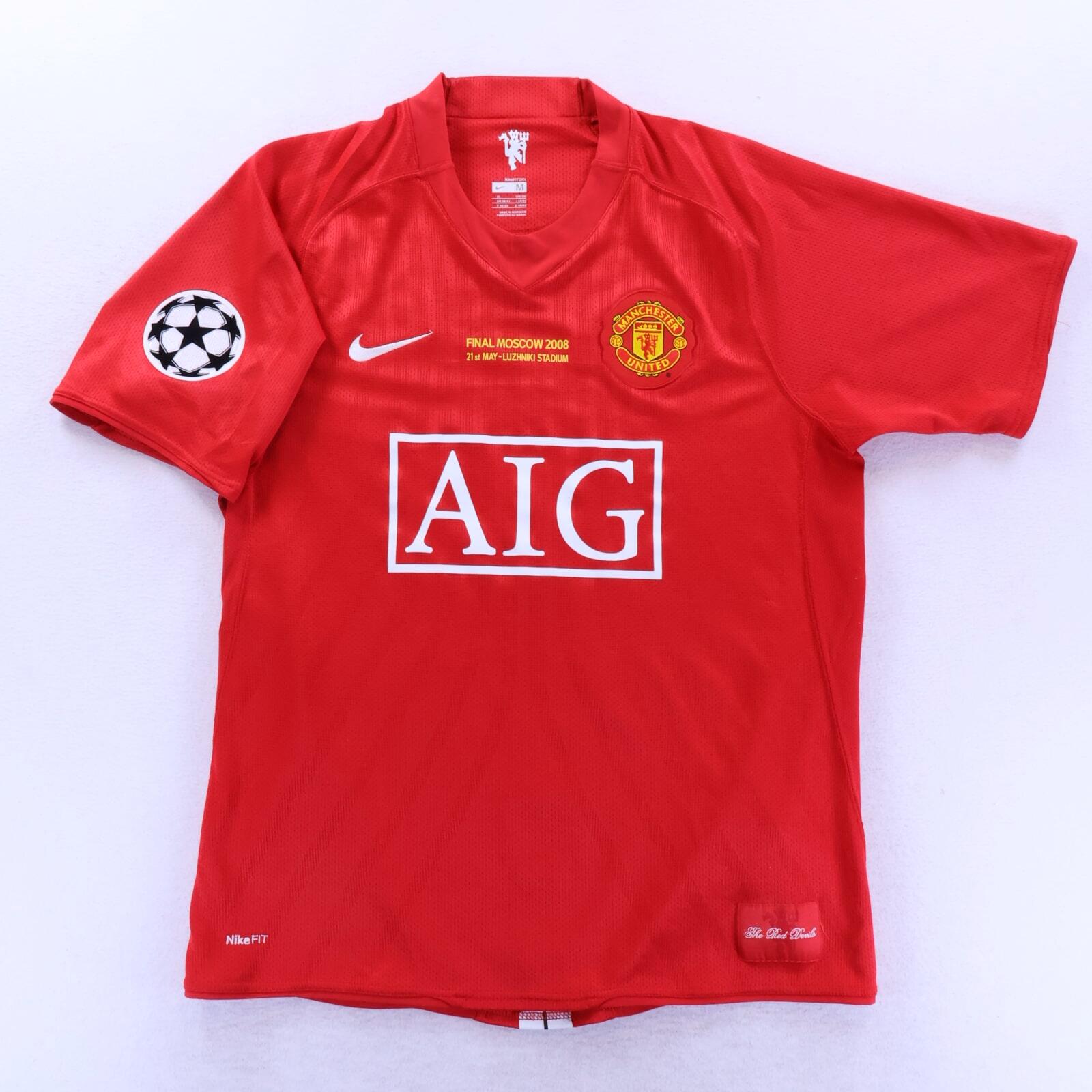 Manchester United Ronaldo #7 2007/09 Home Shirt - M